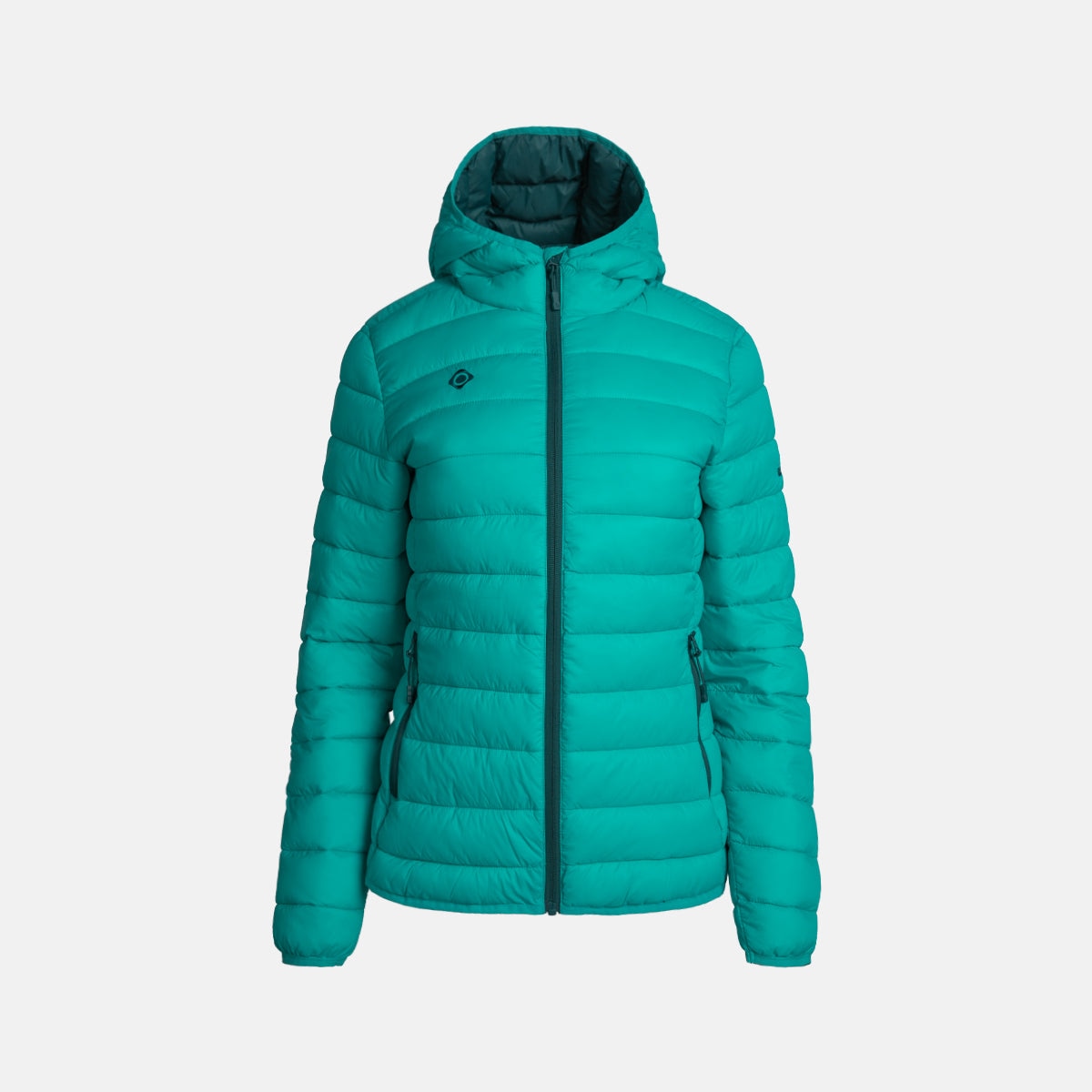 Chaqueta térmica ultraligera de mujer SINDU W V2 Izas - Verde Agua Verde Agua-1