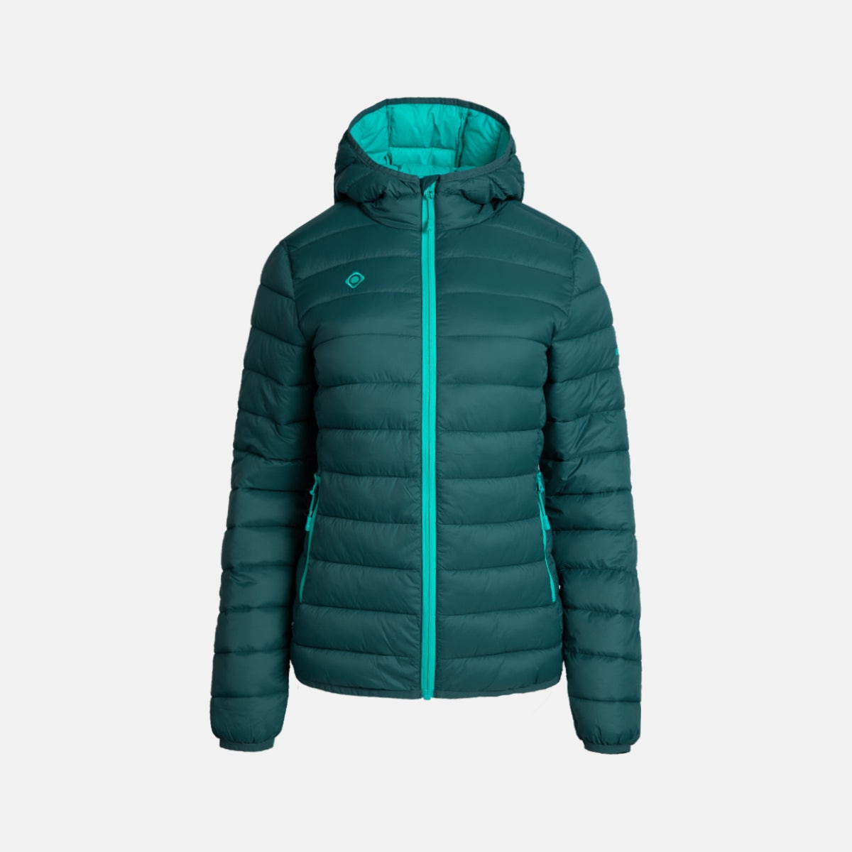 Chaqueta térmica ultraligera de mujer SINDU W V2 Izas - Verde Verde-1