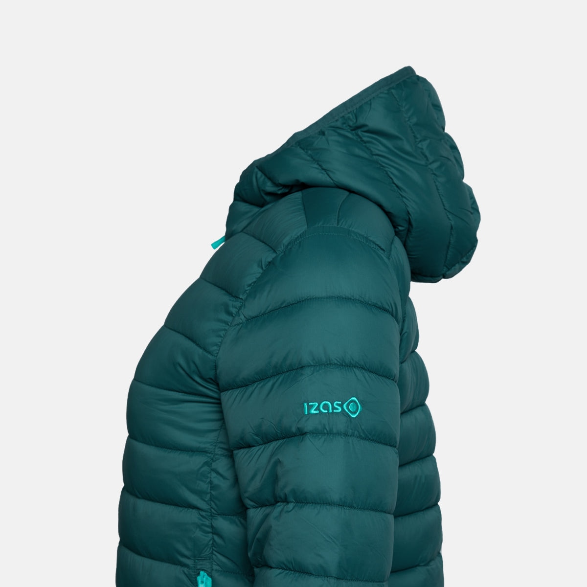Chaqueta térmica ultraligera de mujer SINDU W V2 Izas - Verde Verde-4