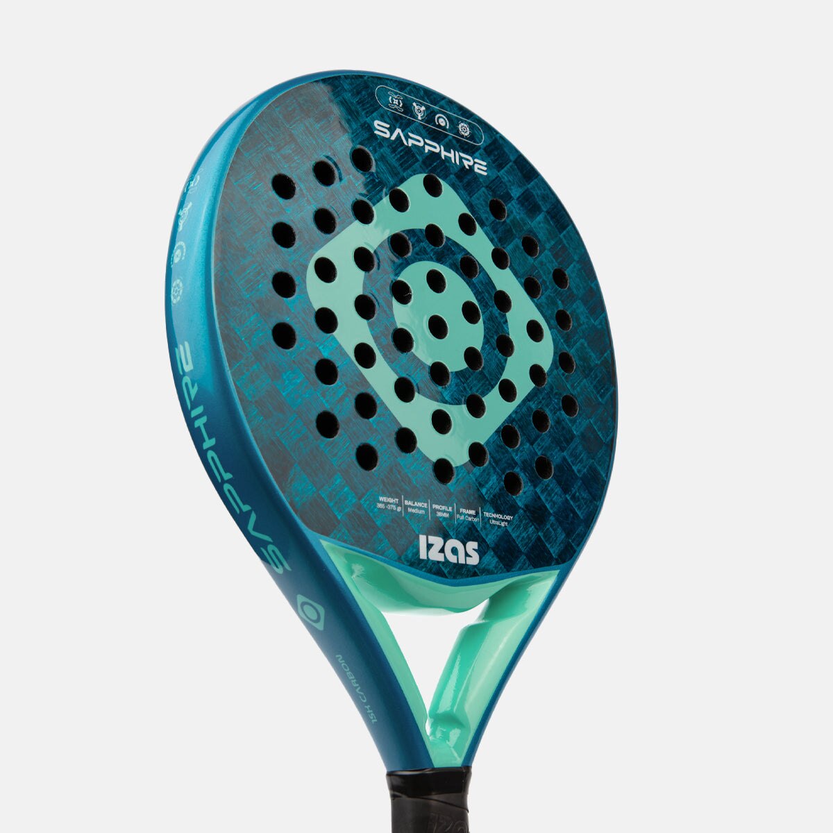 Pala de pádel para jugadores avanzados Sapphire Izas - Azul Azul-4