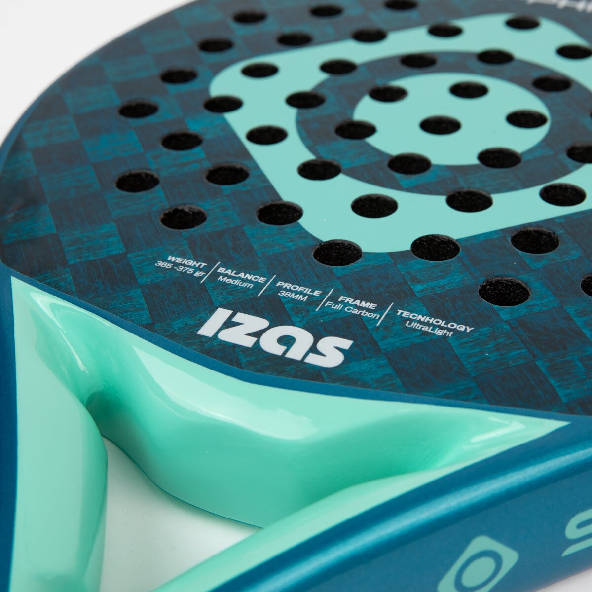 Pala de pádel para jugadores avanzados Sapphire Izas - Azul Azul-6