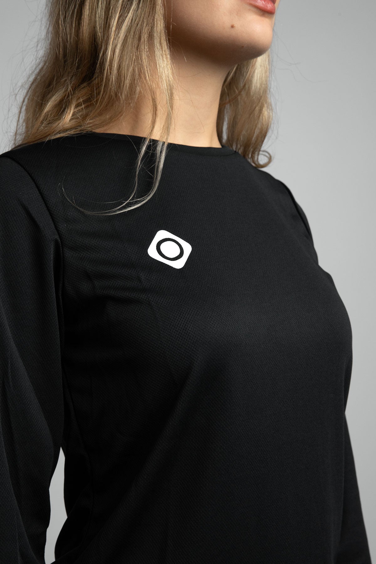 Camiseta de manga larga para mujer BRIANES Izas - Negro Negro-6