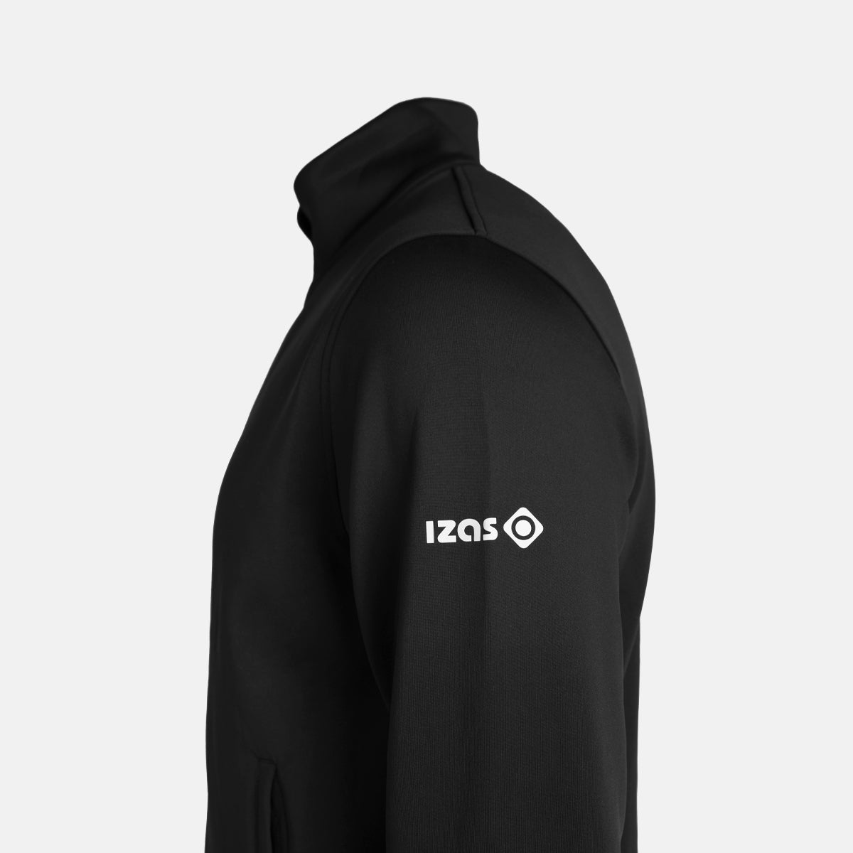 Chaqueta de chándal de hombre MODENA JACKET M Izas - Negro Negro-4