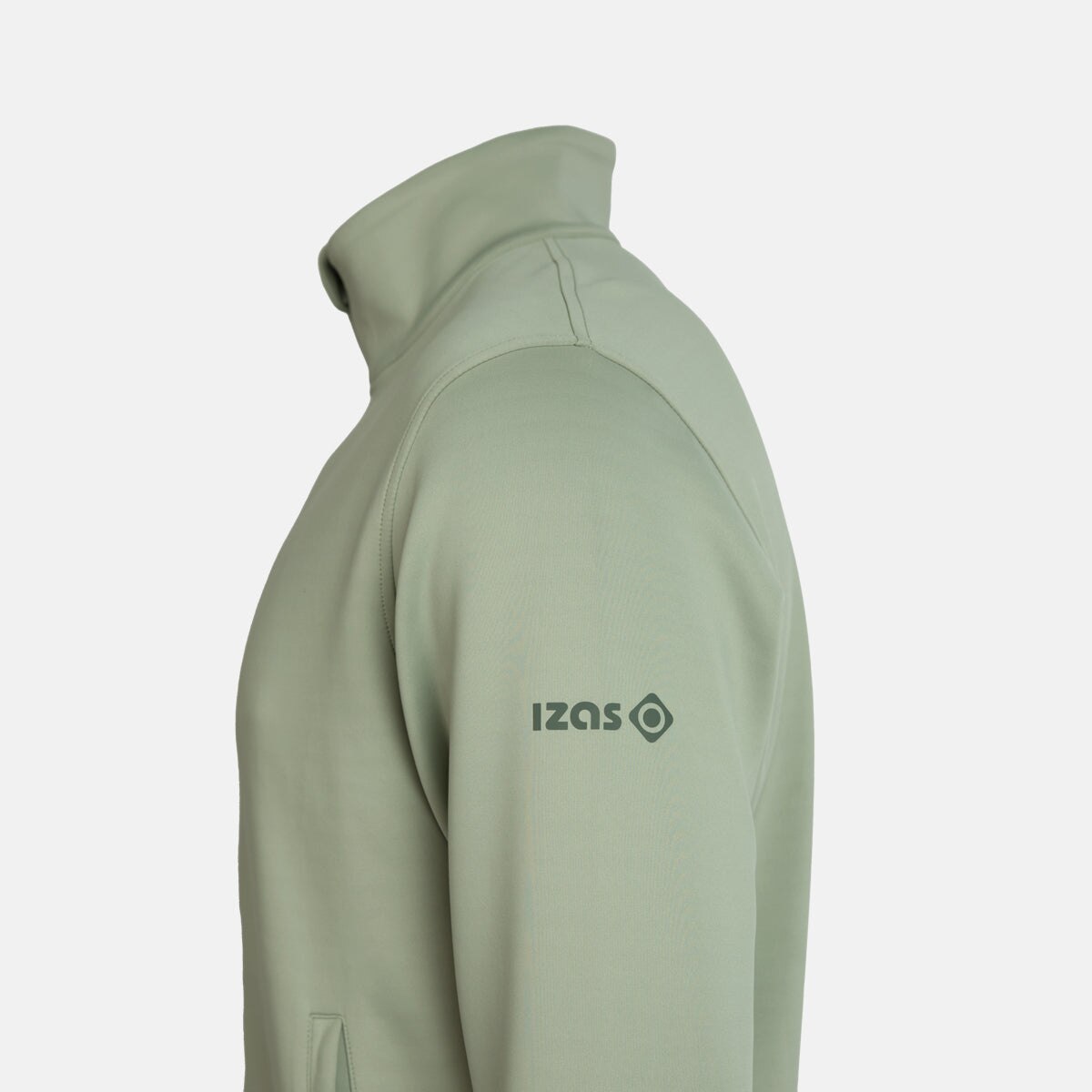 Chaqueta de chándal de hombre MODENA JACKET M Izas - Kaki Kaki-4