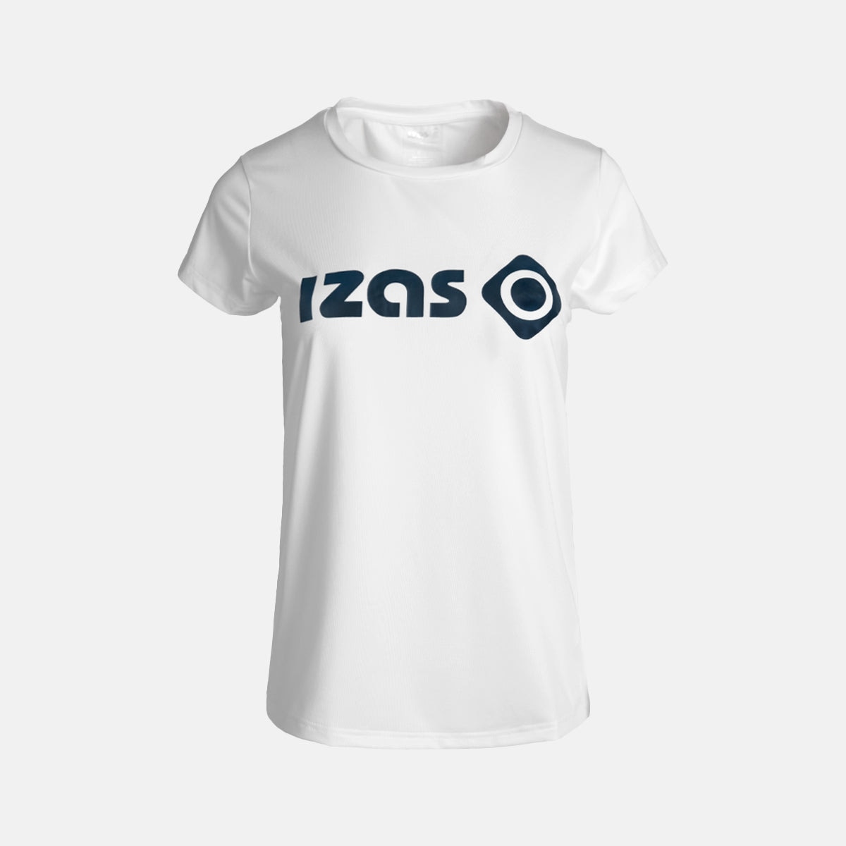Camiseta de mujer técnica ligera HARPER W V2 Izas - Blanco / Azul Blanco / Azul-1
