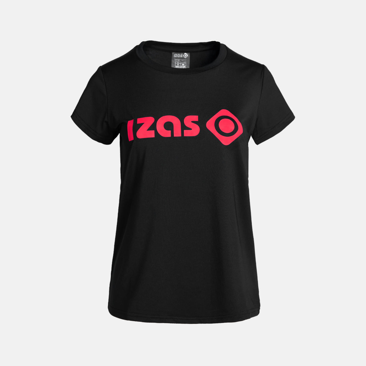 Camiseta de mujer HARPER W V2 Izas - Negro / Rosa Negro / Rosa-1