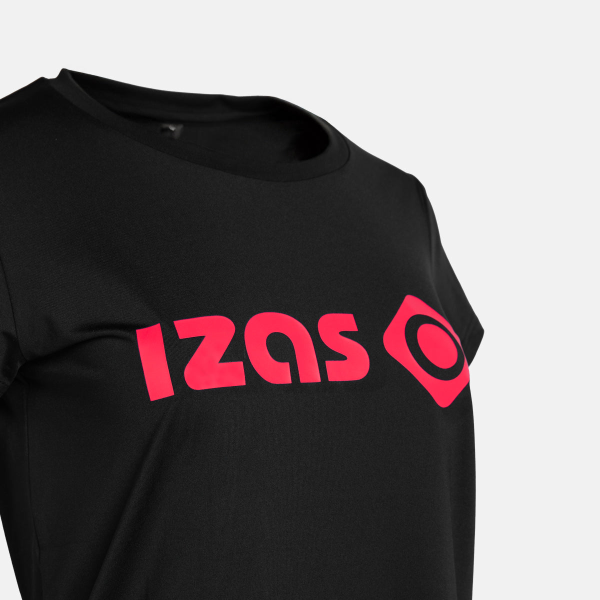 Camiseta de mujer HARPER W V2 Izas - Negro / Rosa Negro / Rosa-3