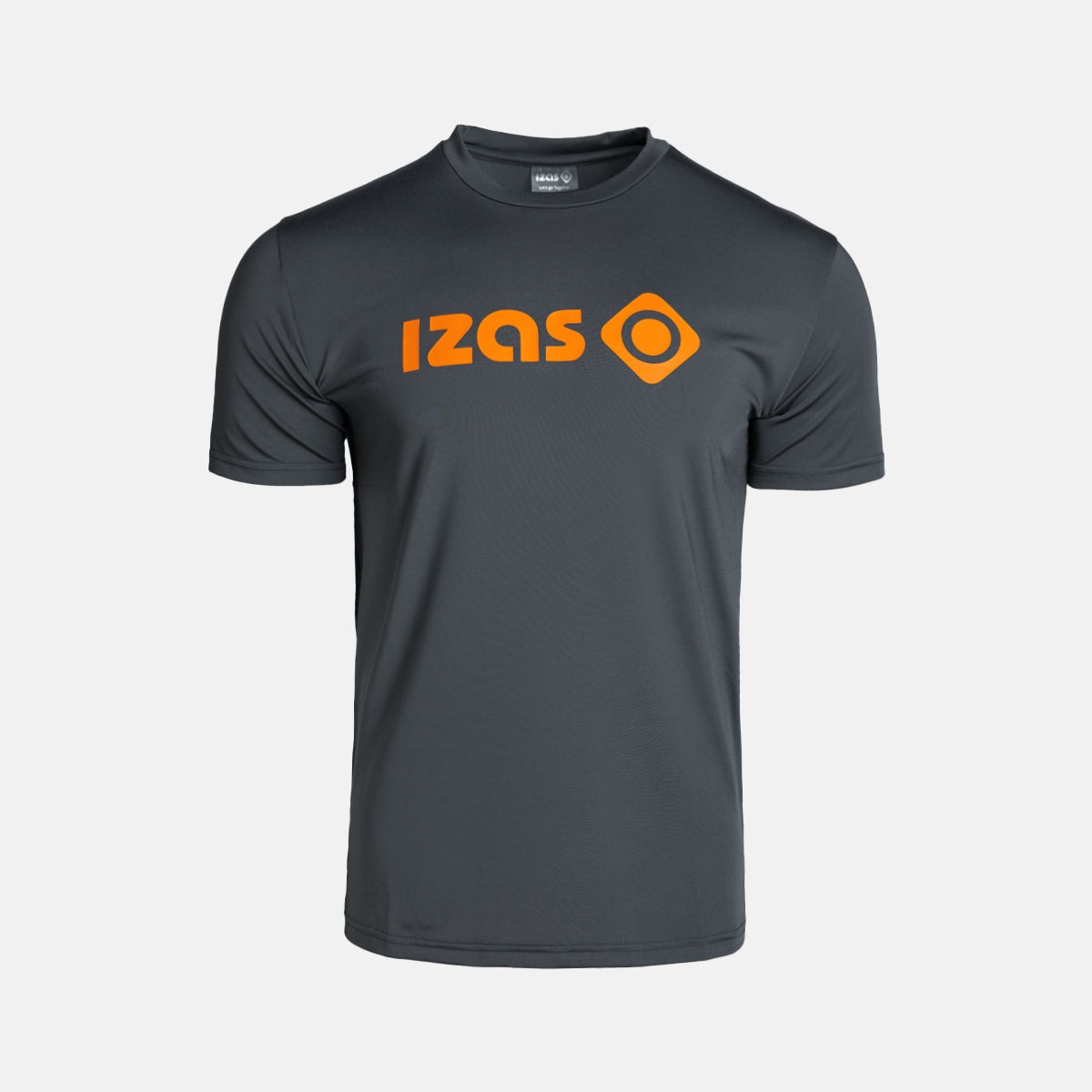 Izas Camiseta de hombre técnica HARPER M V2 Azul marino / Naranja