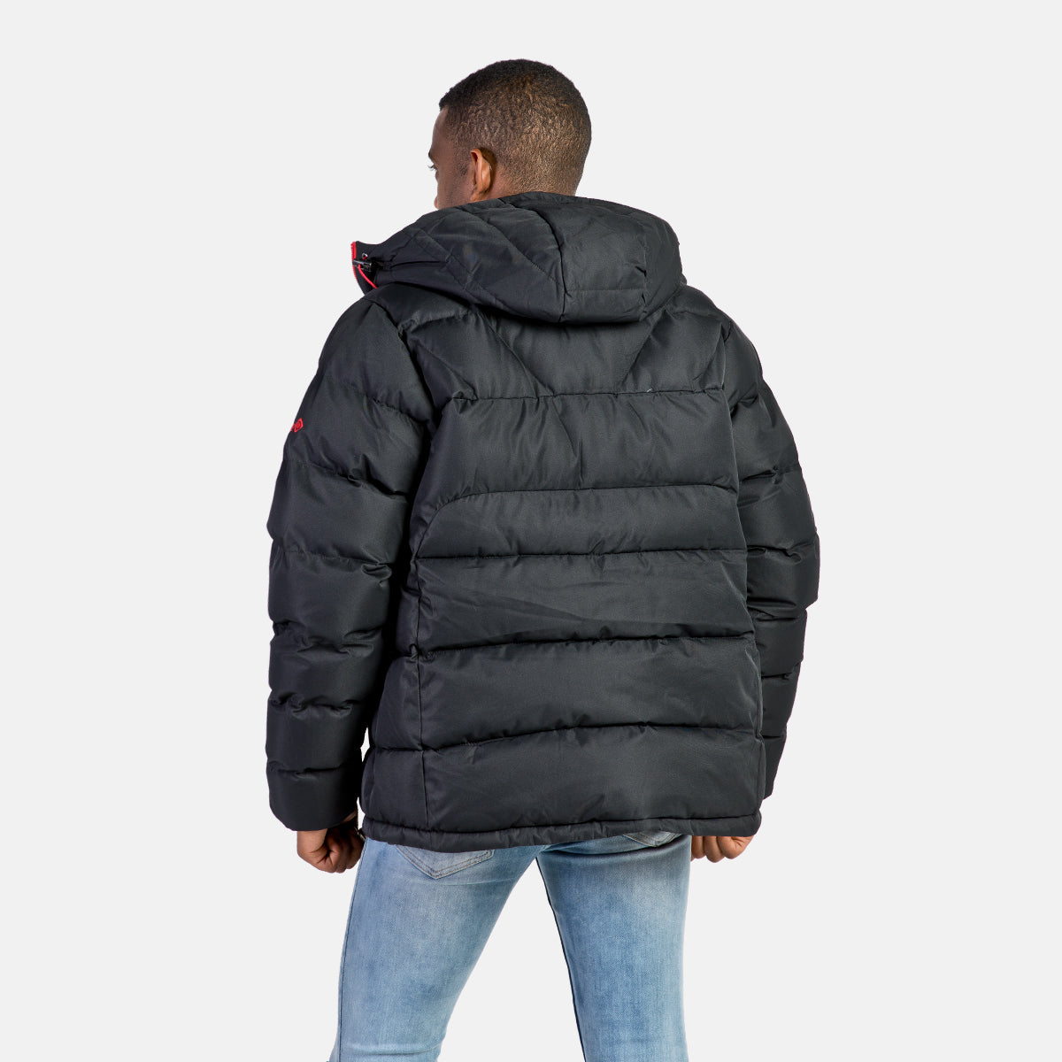 Chaqueta impermeable térmica de hombre AMPRIU V2 Izas - Negro / Rojo Negro / Rojo-4