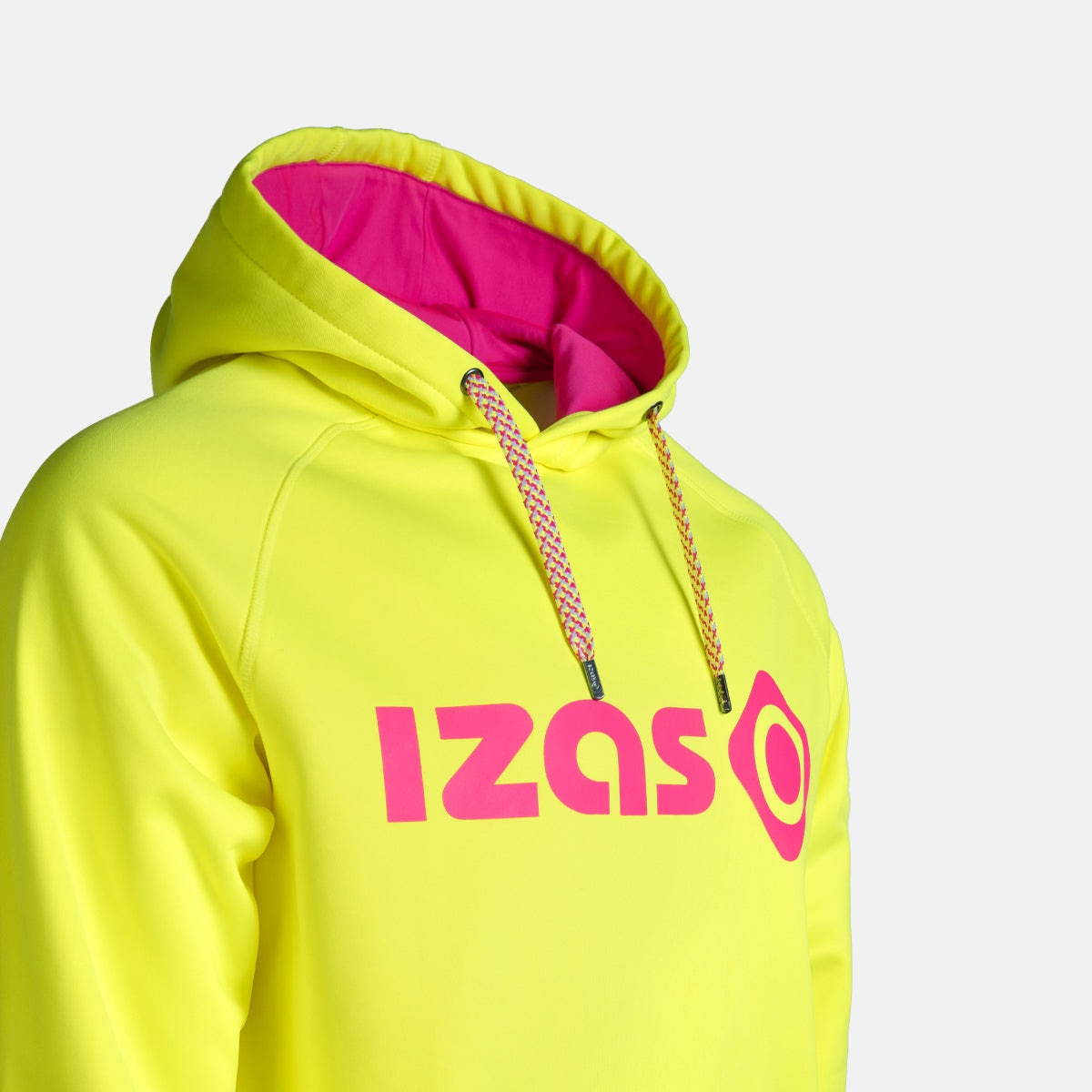 Sudadera unisex DUERO V4 Izas - Amarillo Flúor Amarillo Flúor-3