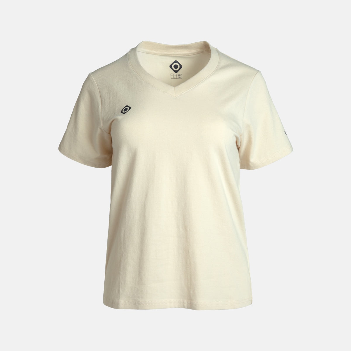 Camiseta deportiva básica mujer AVALON W Izas - Marrón claro Marrón claro-1