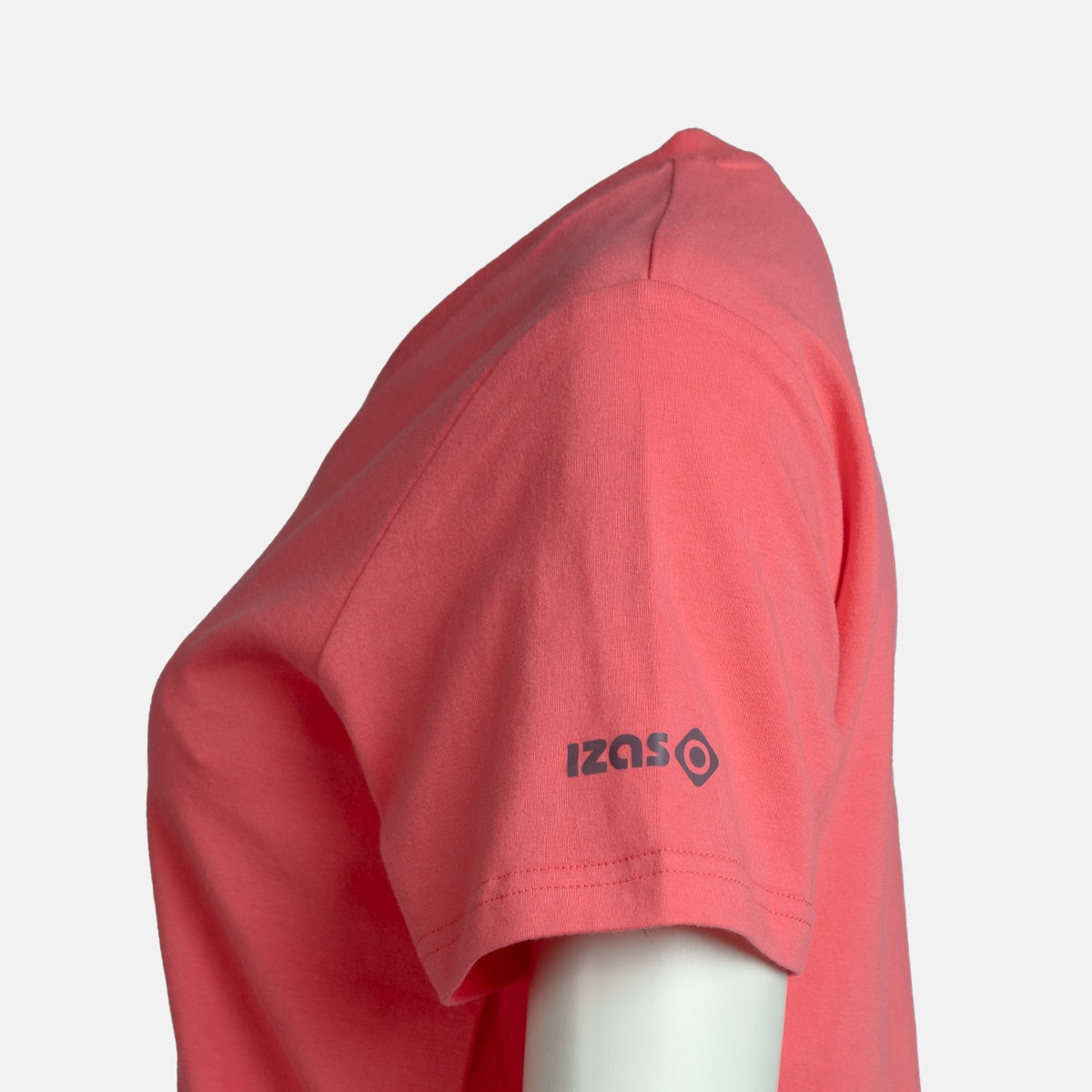 Camiseta deportiva básica mujer AVALON W Izas - Rojo Rojo-4
