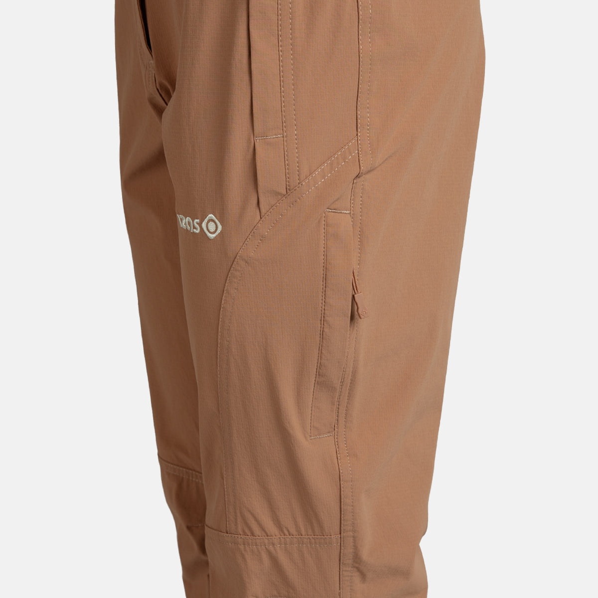 Pantalón Montaña Senderismo Mujer DAVIS W Izas - Naranja fuerte Naranja fuerte-3