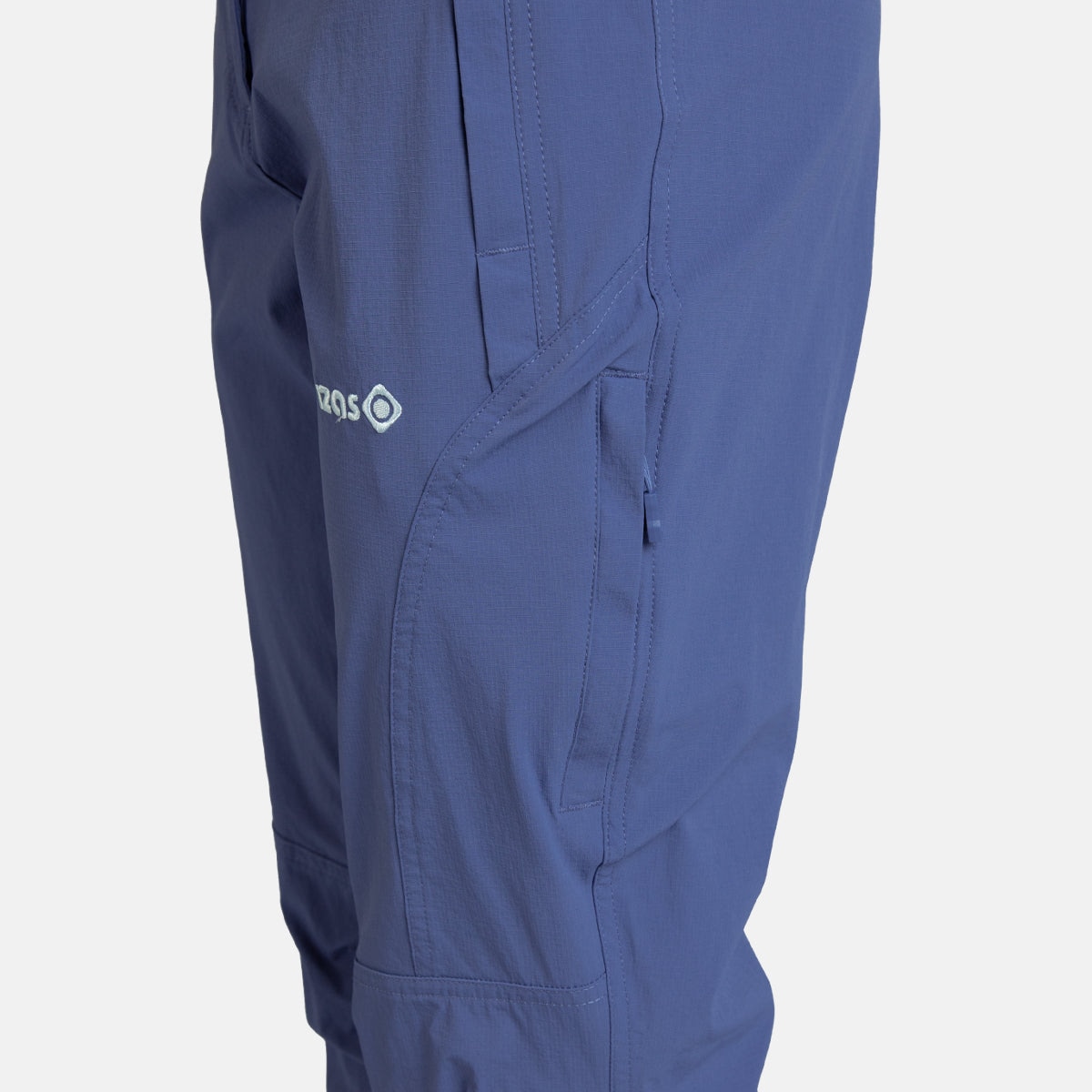Pantalón Montaña Senderismo Mujer DAVIS W Izas - Azul marino Azul marino-3