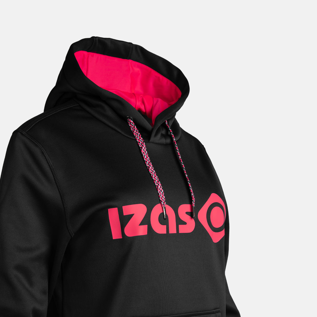 Sudadera Mujer DUERO W V4 Izas - Negro / Rosa Negro / Rosa-3