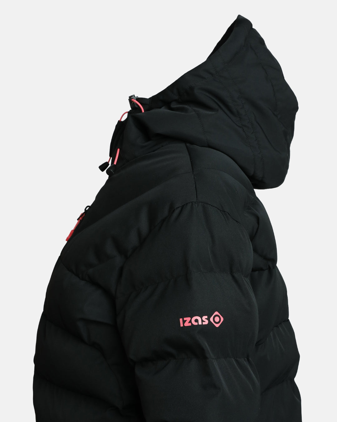 Chaqueta impermeable térmica de mujer AMPRIU V2 - Negro / Rosa Negro / Rosa-4