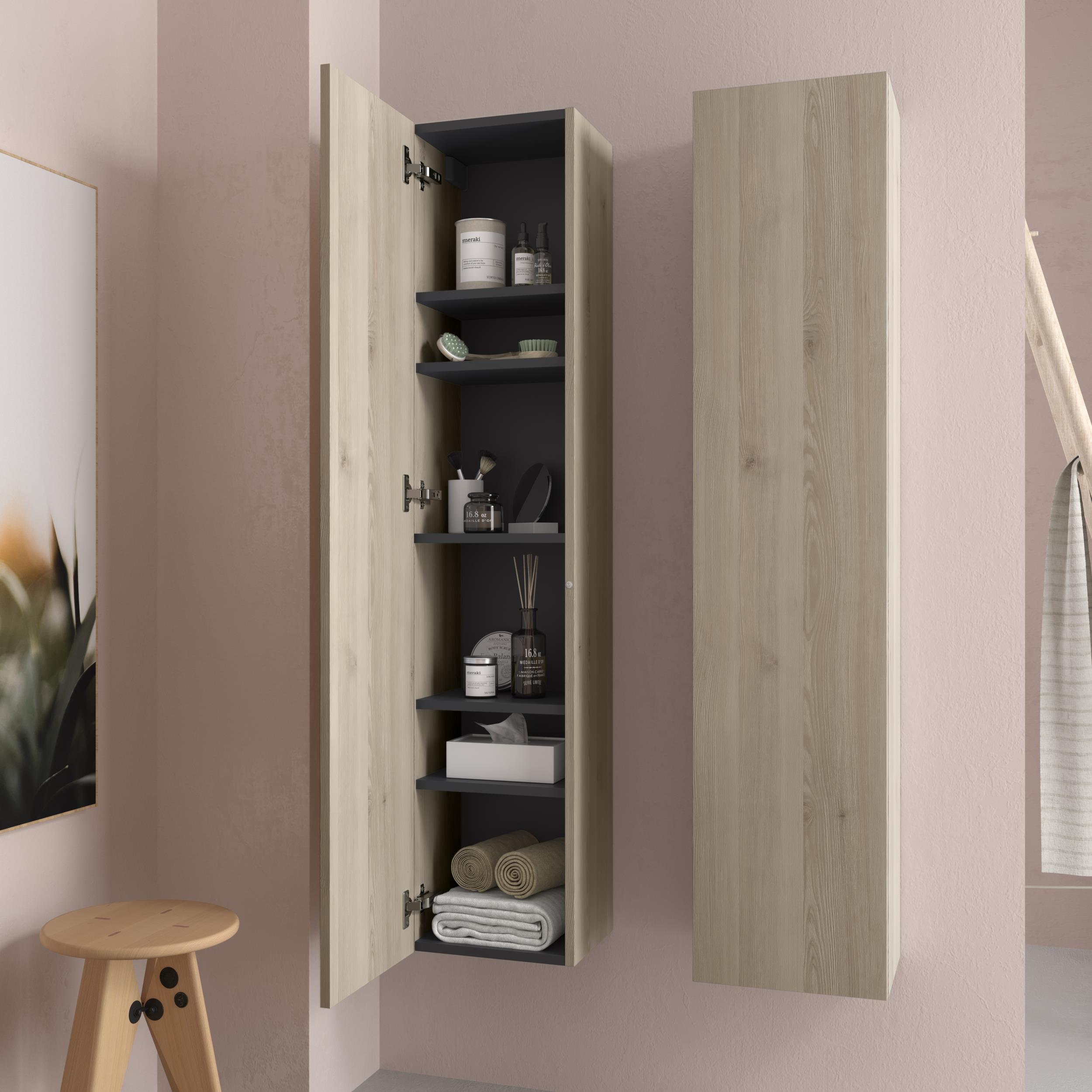 Columna de baño Bequia Salgar - Natural 30 cm Natural-3