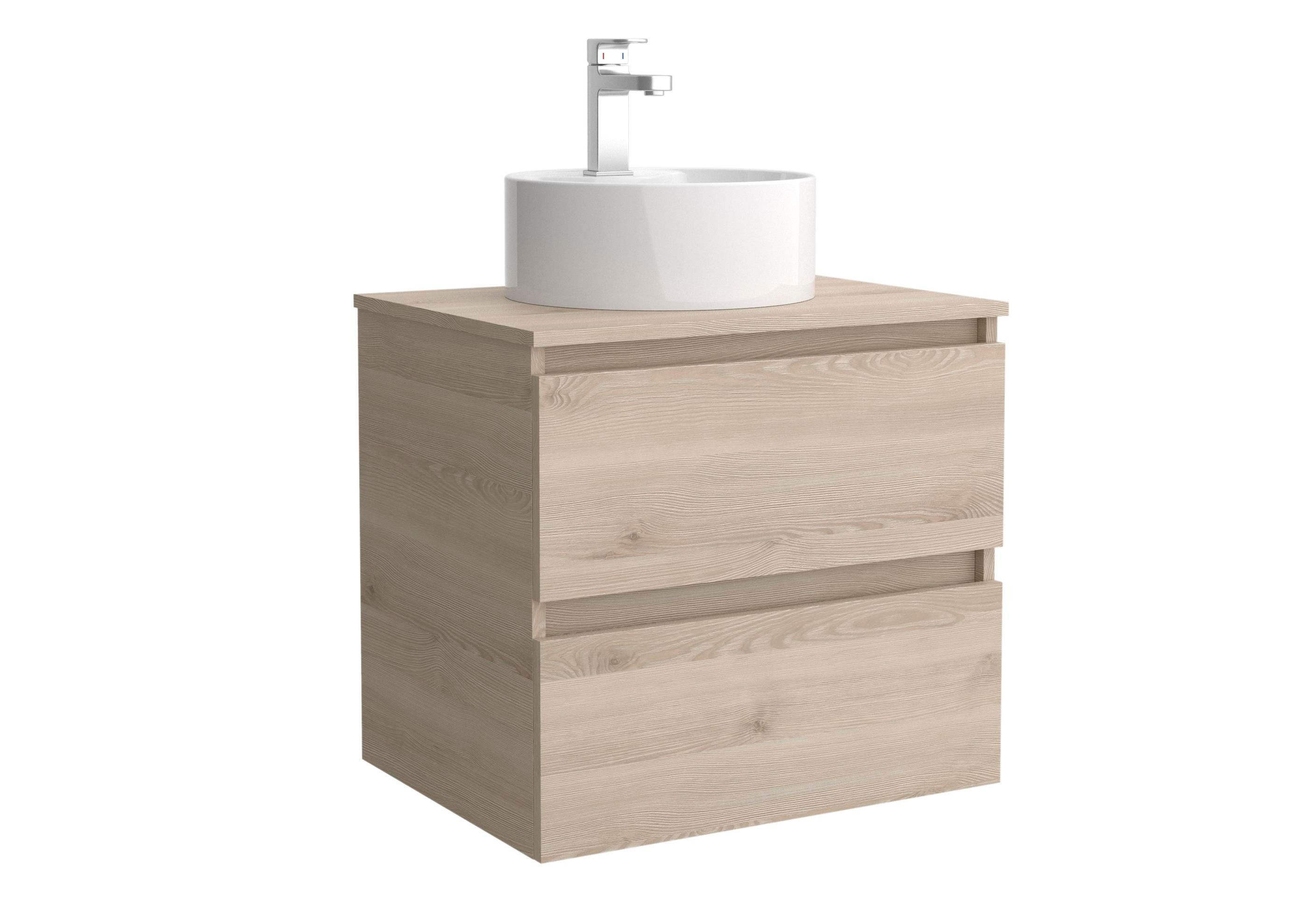 Salgar - Mueble de baño con 2 cajones y lavabo sobre encimera de 1 poza Bequia Salgar.