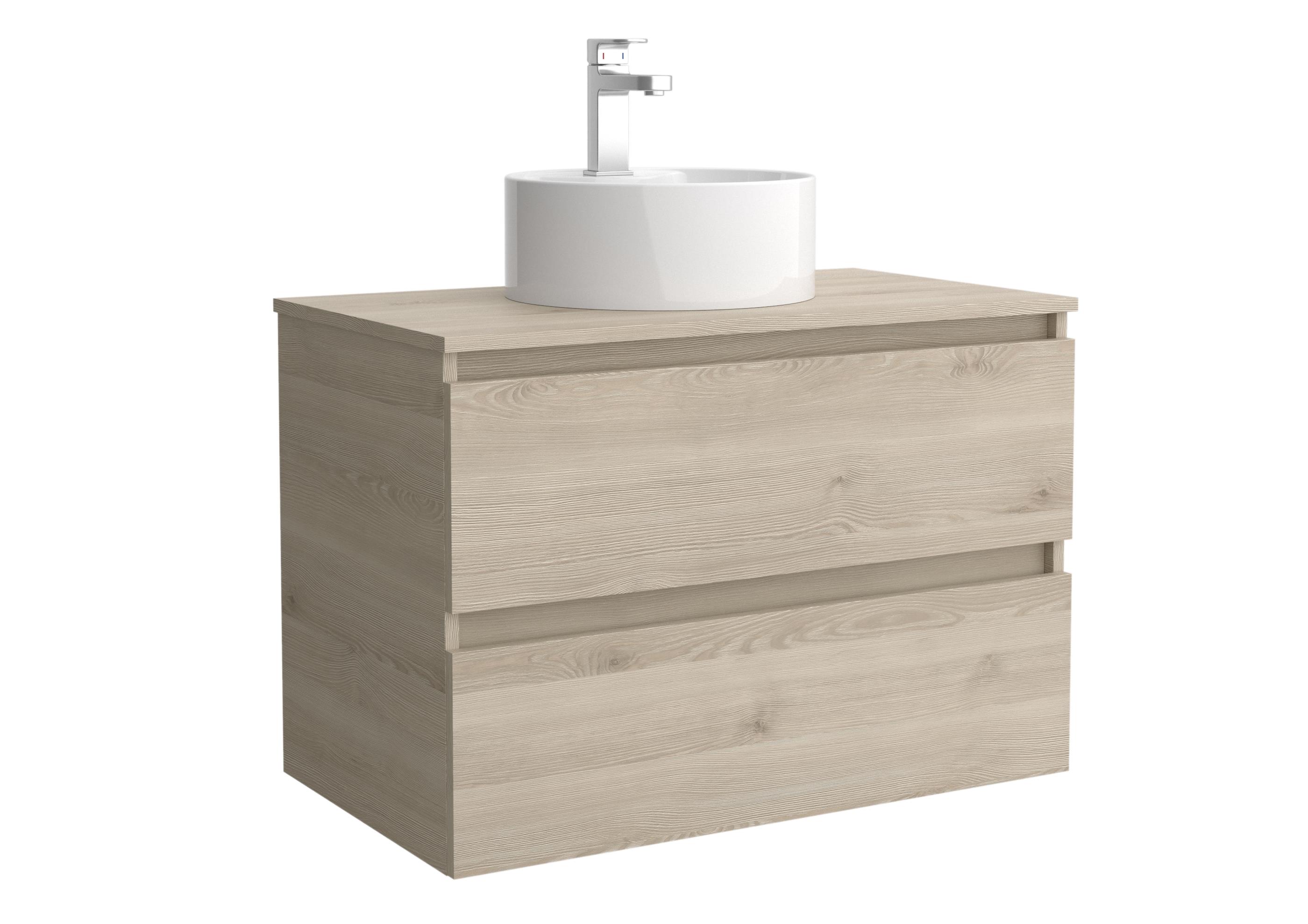 Salgar - Mueble de baño con 2 cajones y lavabo sobre encimera de 1 poza Bequia Salgar.