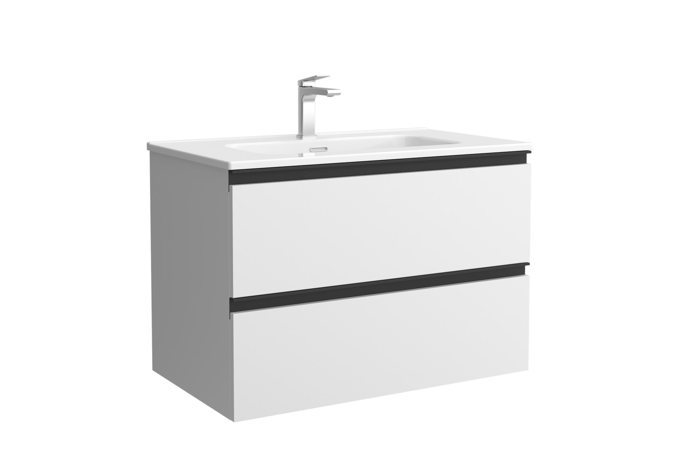 Salgar - Mueble de baño metal con 2 cajones y lavabo de 1 poza Bequia Salgar.