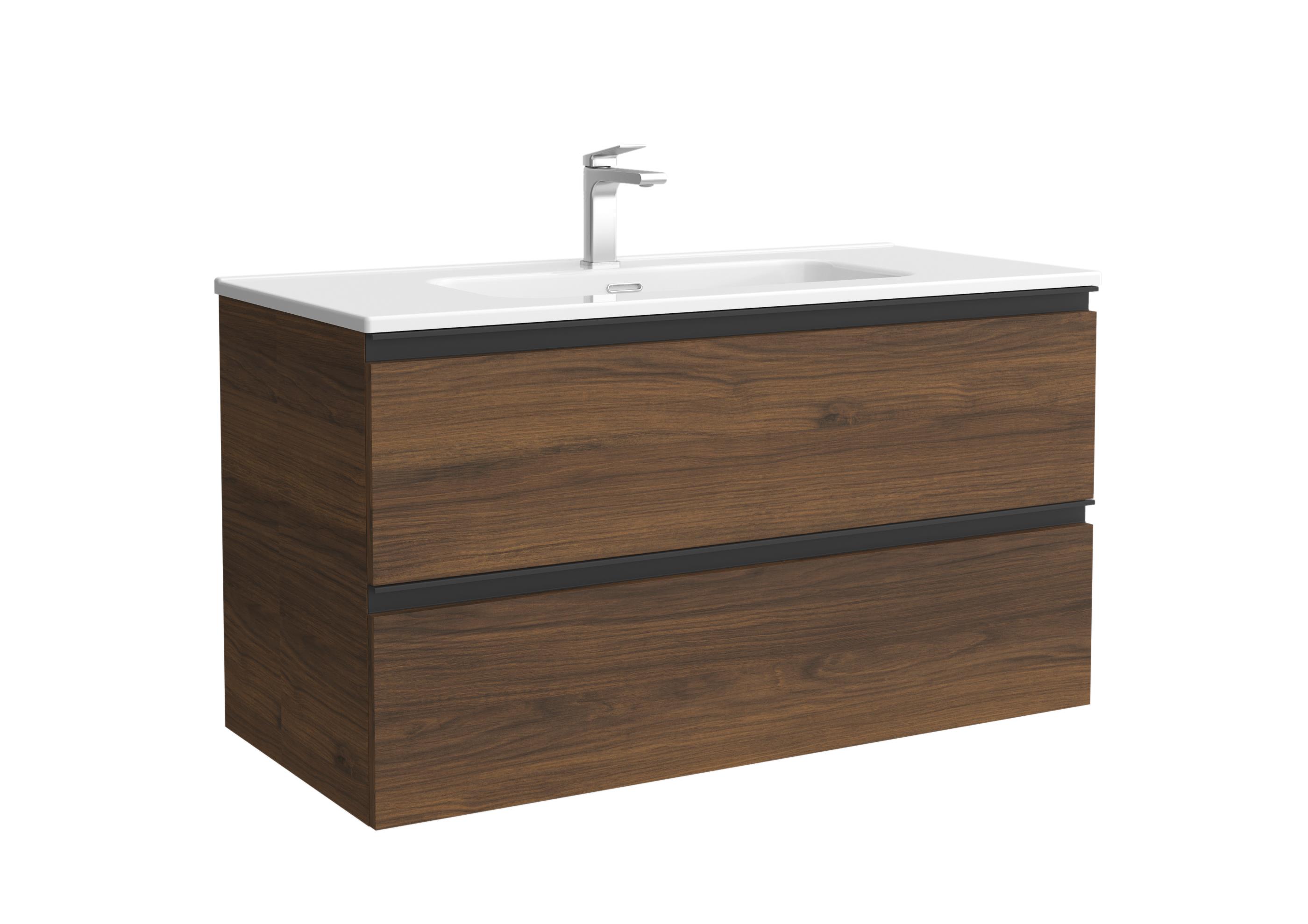 Salgar - Mueble de baño metal con 2 cajones y lavabo de 1 poza Bequia Salgar.