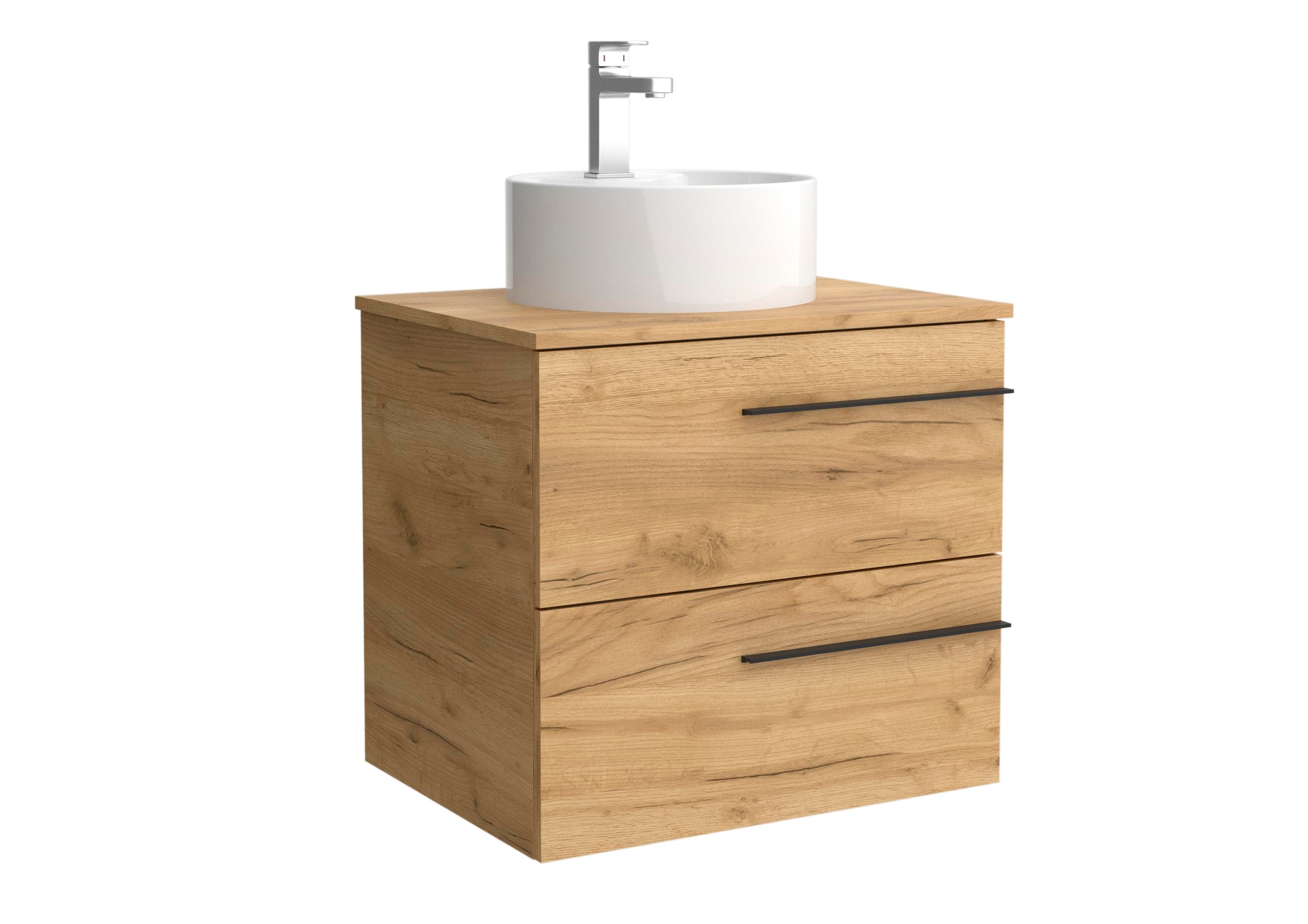 Salgar - Mueble de baño con 2 cajones y lavabo sobre encimera de 1 poza Yara Salgar.