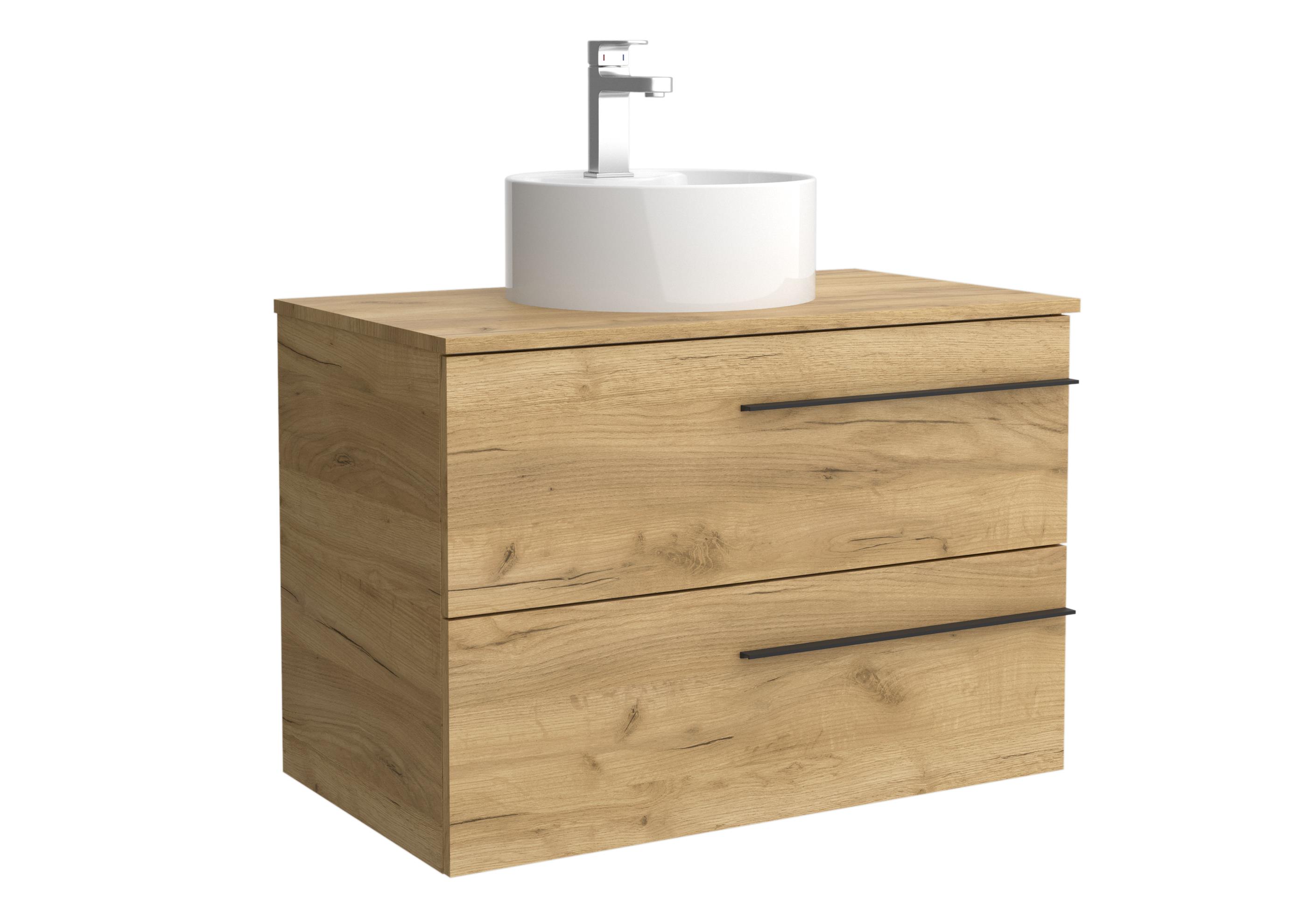 Salgar - Mueble de baño con 2 cajones y lavabo sobre encimera de 1 poza Yara Salgar.
