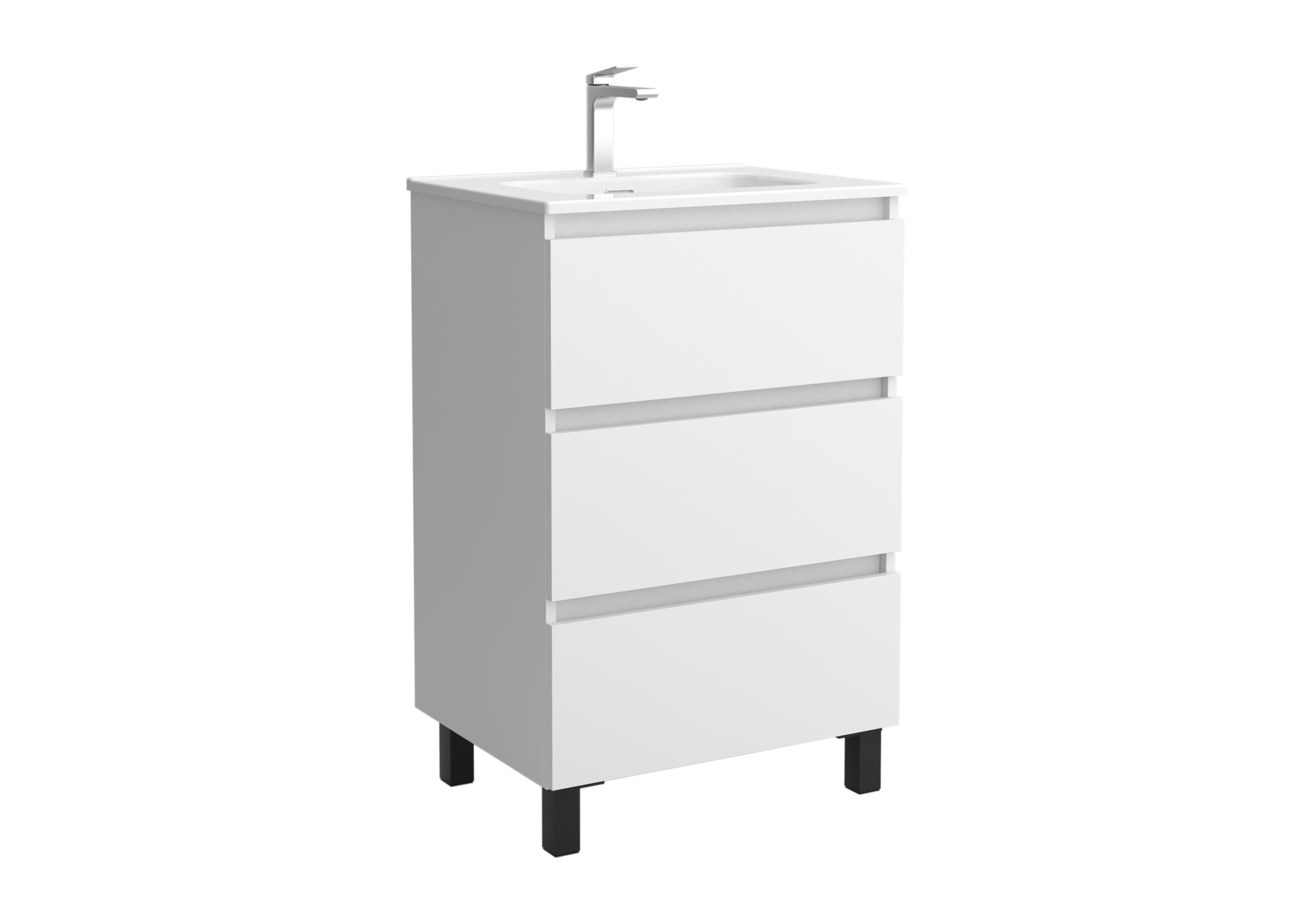 Salgar - Mueble de baño 3C con 3 cajones y lavabo de 1 poza Bequia Salgar.