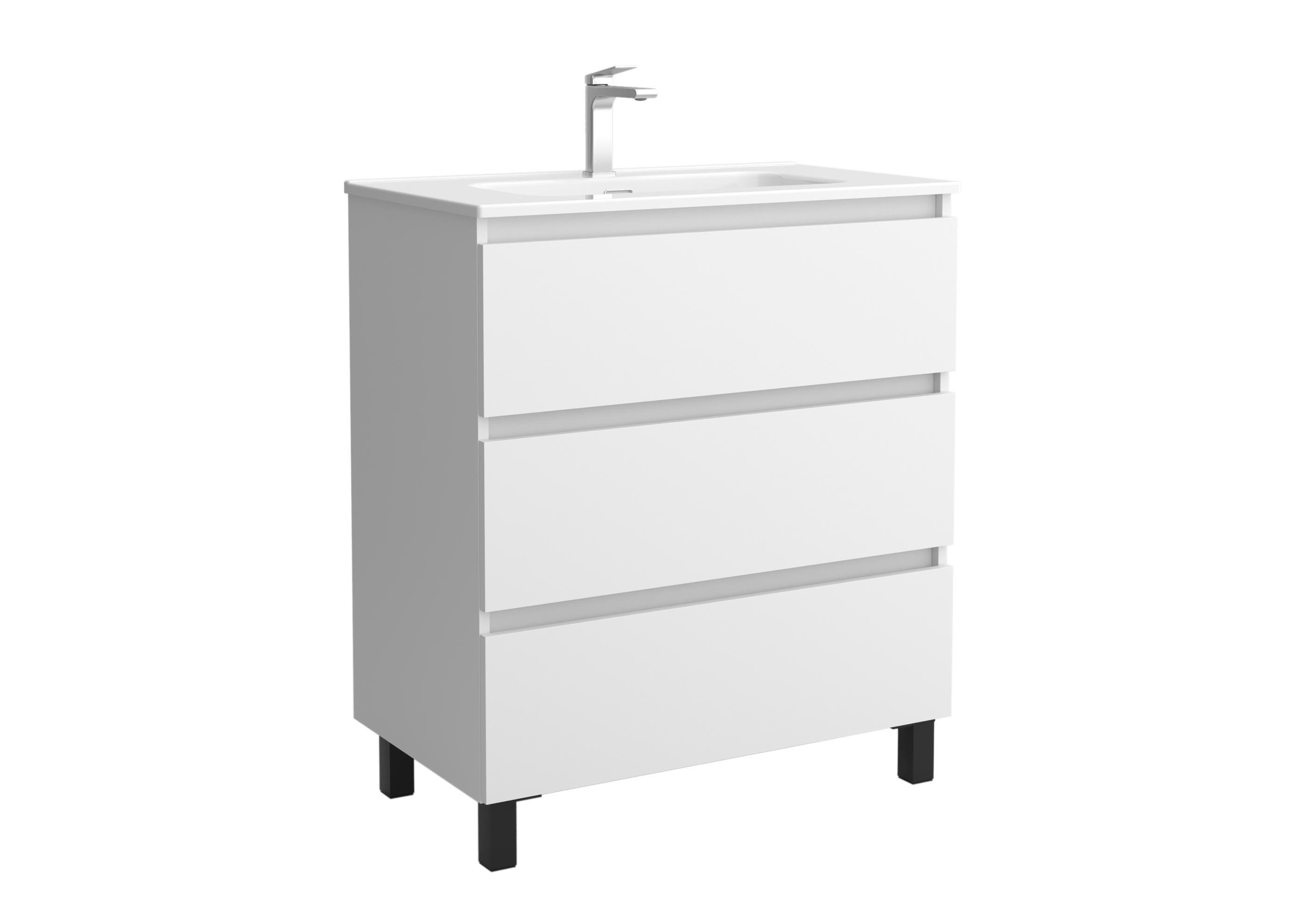 Salgar - Mueble de baño 3C con 3 cajones y lavabo de 1 poza Bequia Salgar.