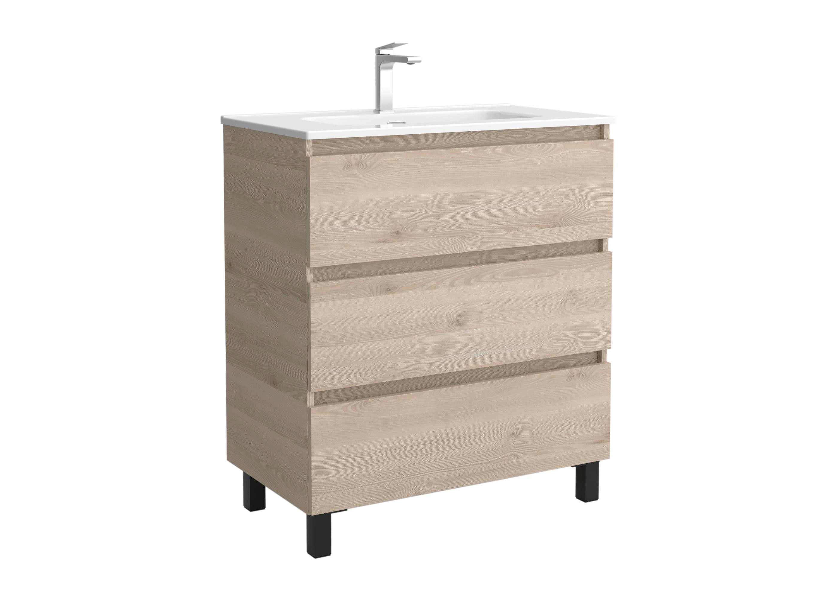 Salgar - Mueble de baño 3C con 3 cajones y lavabo de 1 poza Bequia Salgar.
