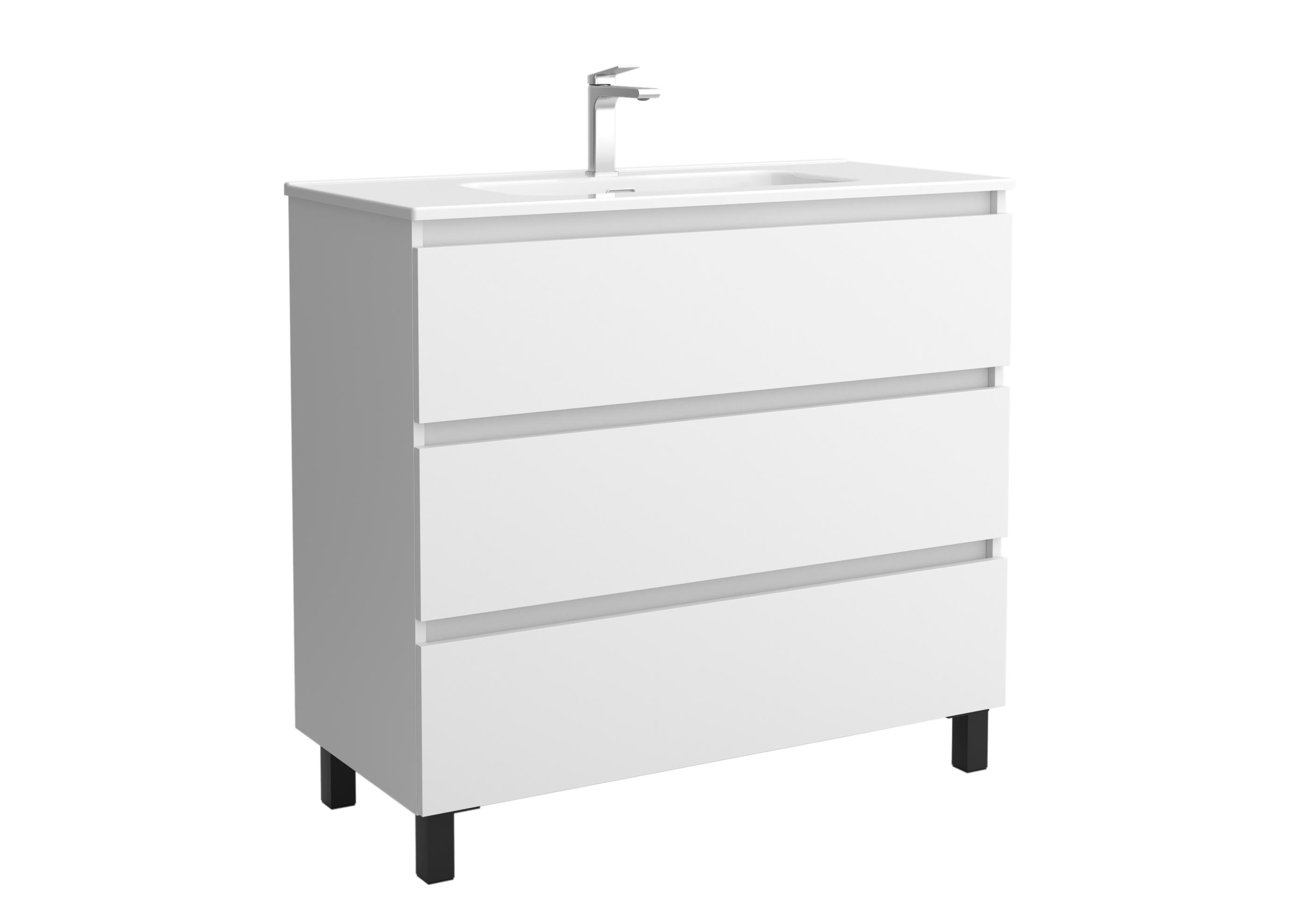 Salgar - Mueble de baño 3C con 3 cajones y lavabo de 1 poza Bequia Salgar.