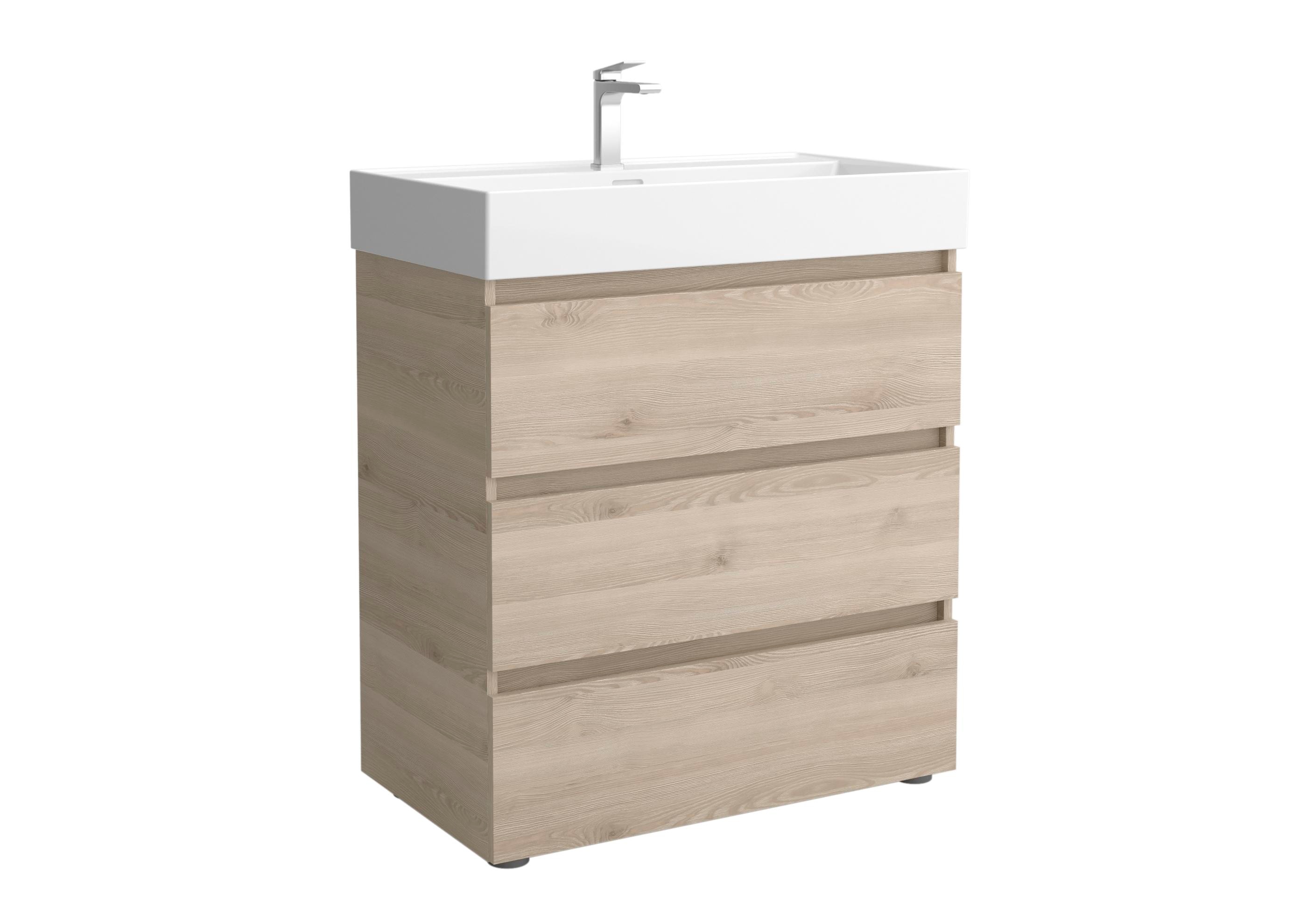 Salgar - Mueble de baño 3C con 3 cajones y lavabo Veneto de 1 poza Bequia Salgar.