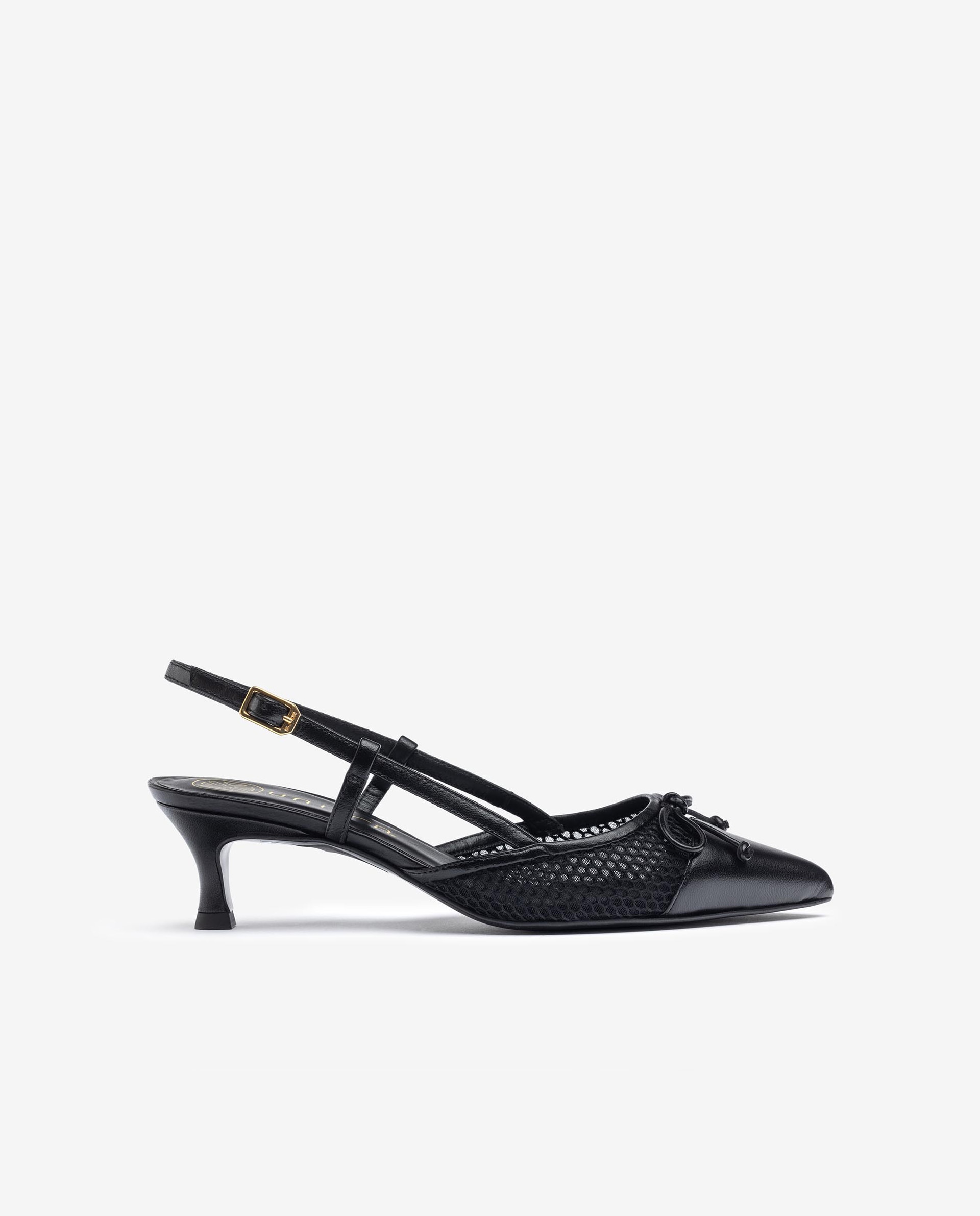 Unisa - Zapatos de salón de mujer de punta afilada y piel napa.