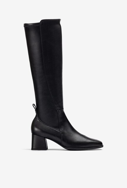 Imagen 0 de Botas de mujer de punta cuadrada y caña elástica