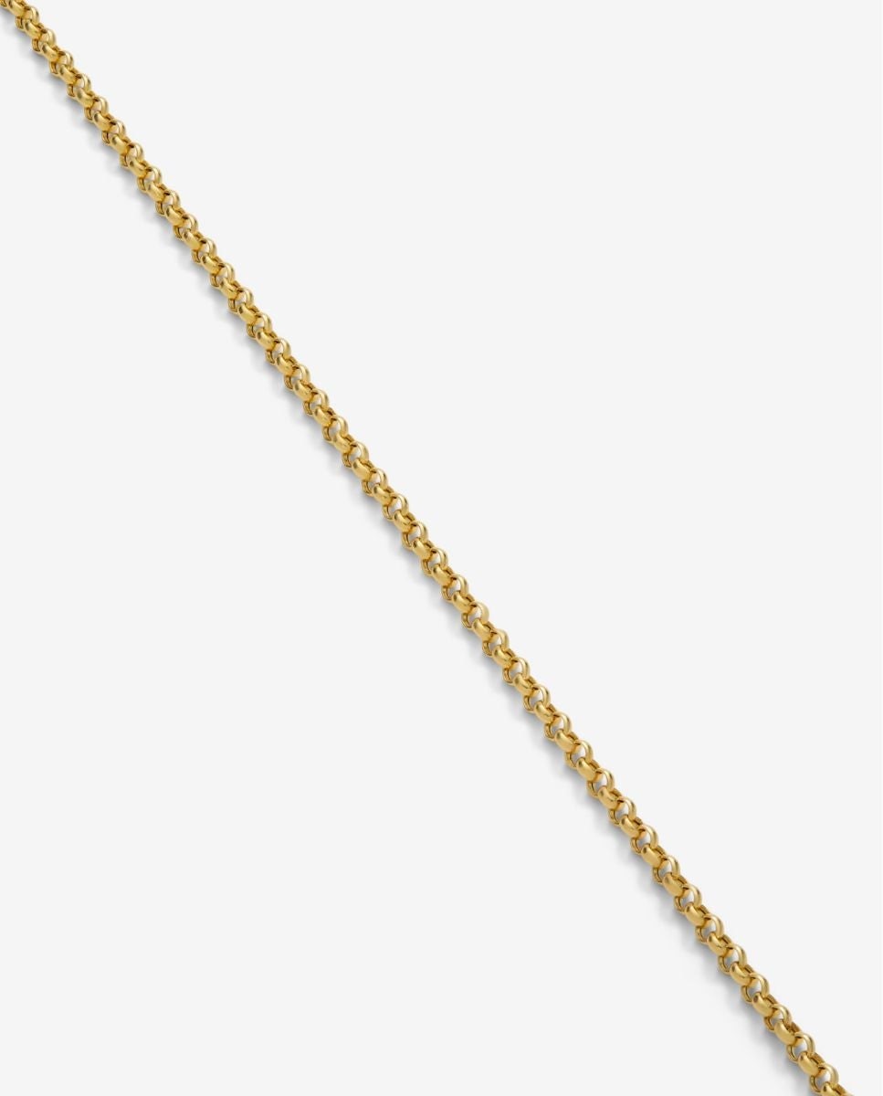 Collar de oro amarillo de 18k con esferas de coral de 6mm - SUAREZ - Rojo Rojo-4