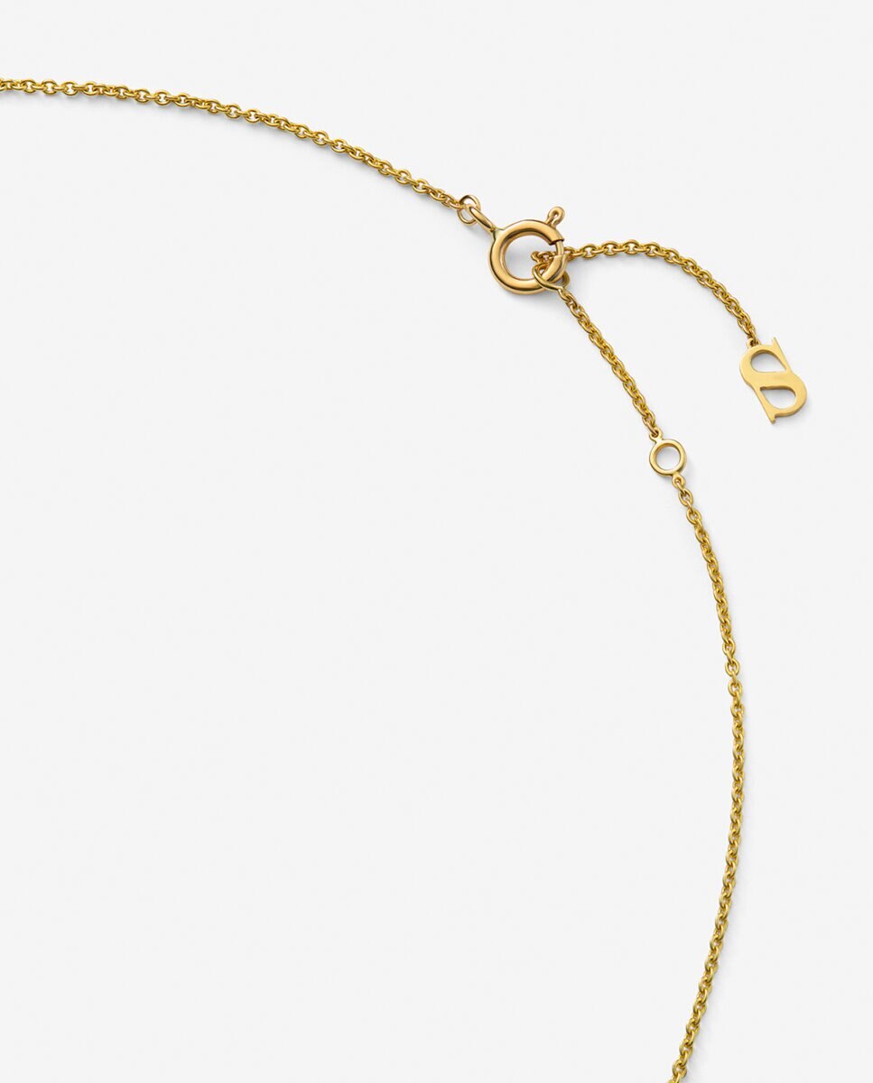 Colgante de oro amarillo de 18k con diamante de 0,02 cts - SUAREZ - Amarillo Amarillo-3