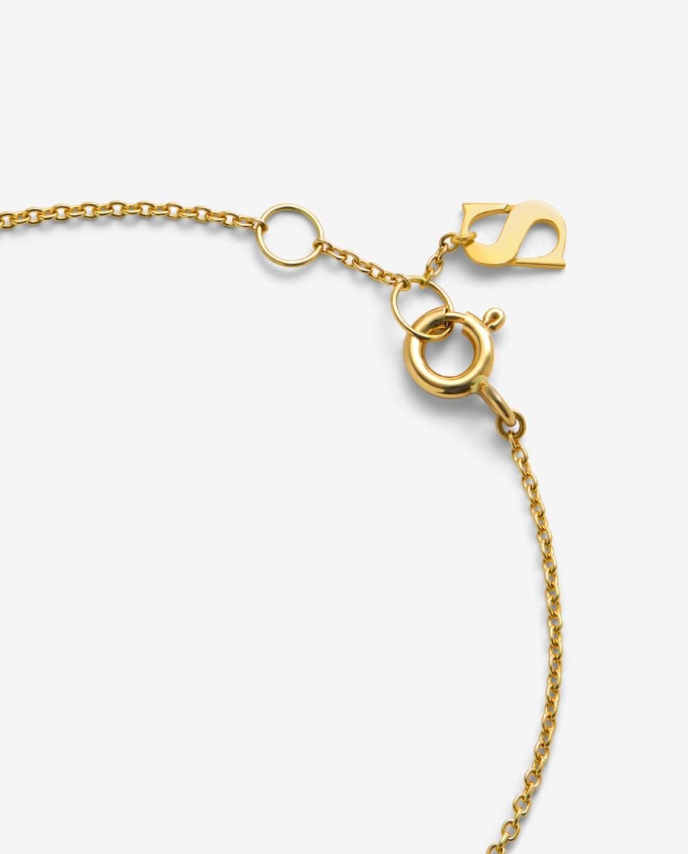 Pulsera de oro amarillo con rubi - SUAREZ - Blanco Blanco-3