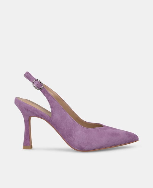 Imagen 0 de Zapatos de salón de mujer con cierre de hebilla y puntera Afilada