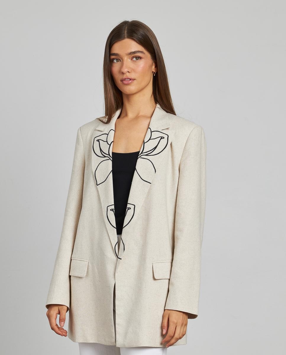Ropa Blazer Mujer Lentejuelas El Corte Ingles Blazer Blanca El