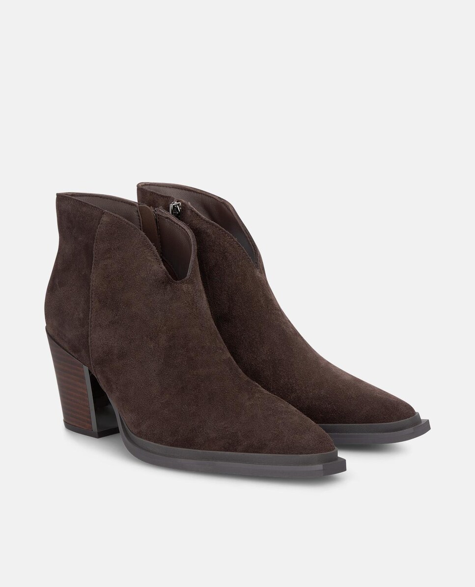 Botines De Mujer Con Tacón – Botas Invierno Cómodas Y Elegantes – Botas Elásticas Para Pantorrilla Gruesa – Modelo Clásico Vintage Y A Prueba De Viento