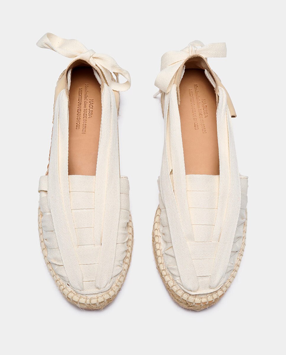 Alpargatas Blancas Alpargatas Naguisa Rebajas Alpargatas Planas De