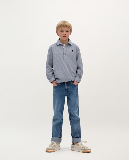 Imagen 0 de Vaquero de niño de algodón regular fit