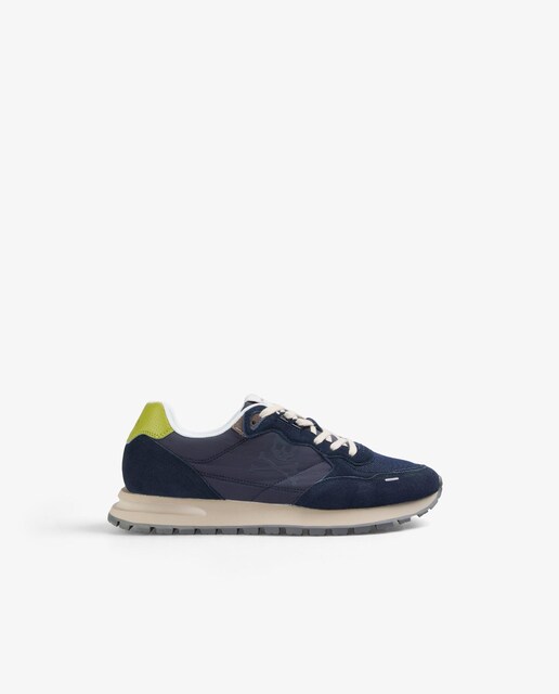 Imagen 0 de Zapatillas deportivas de hombre estilo retro con detalle de logo