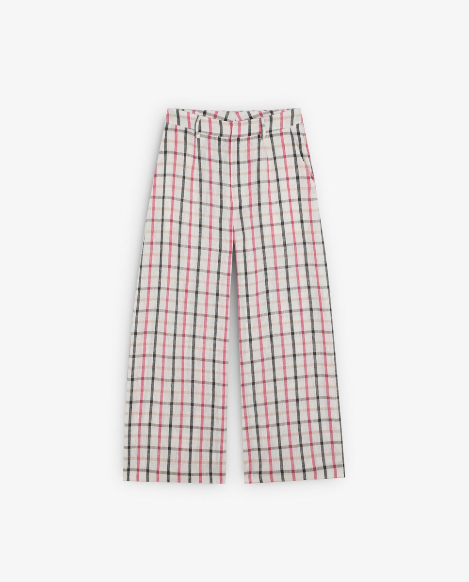 cuadros pantalon culotte Pantalones culotte de mujer regular fit