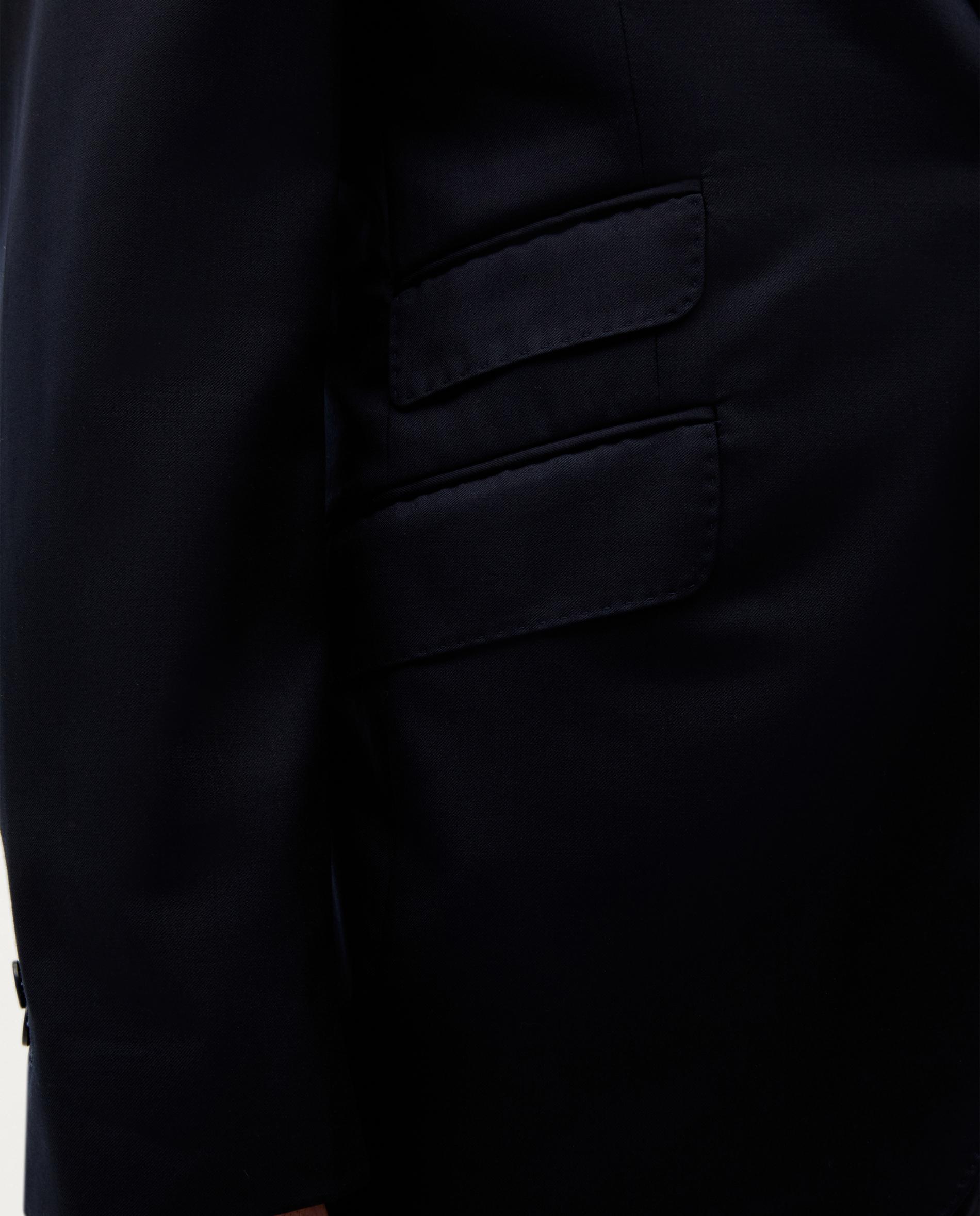 Americana de hombre regular fit de lana - Scalpers - Azul oscuro Azul oscuro-5