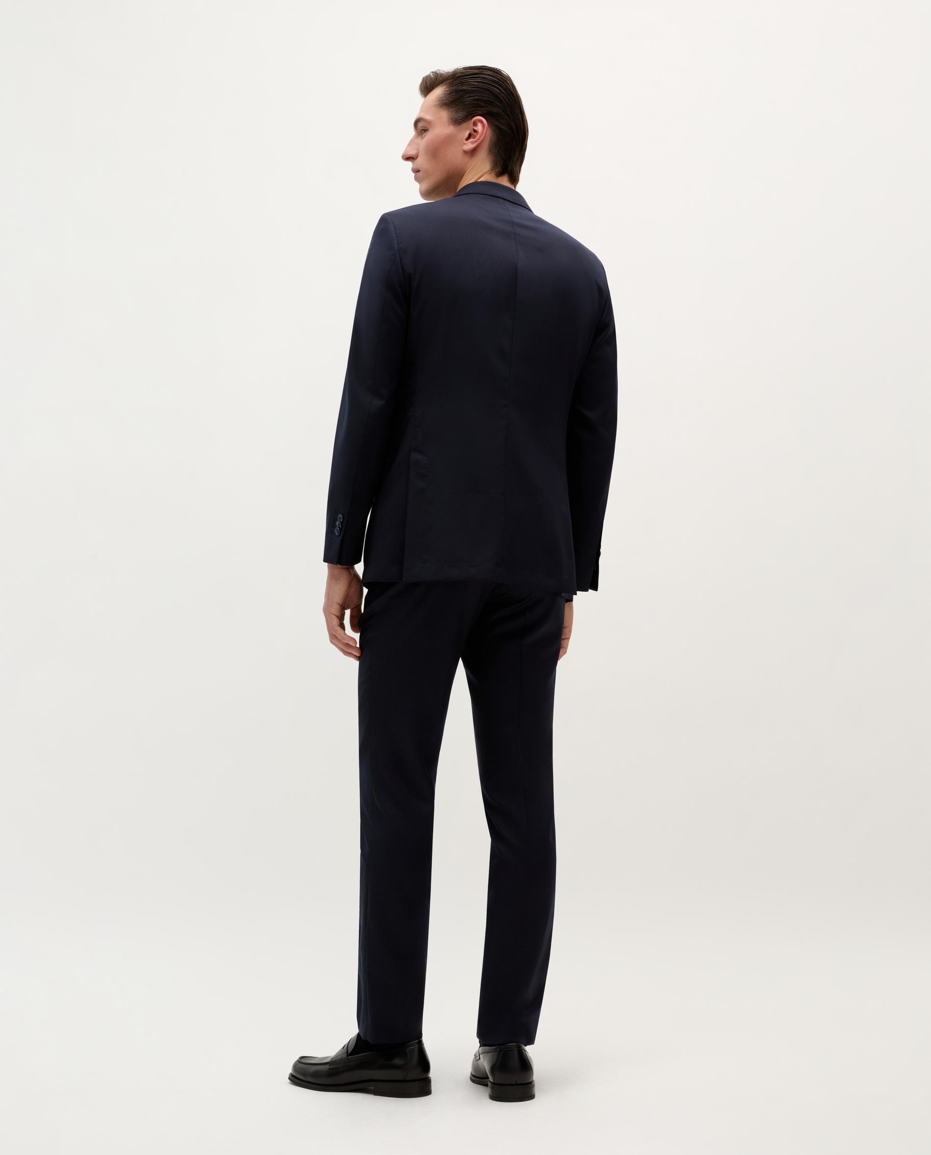 Americana de hombre regular fit de lana - Scalpers - Azul oscuro Azul oscuro-6