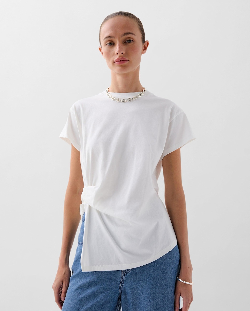 Remera Blanca Remeras De AlgodÃ³n Por Mayor Mujer Algodón Peinado