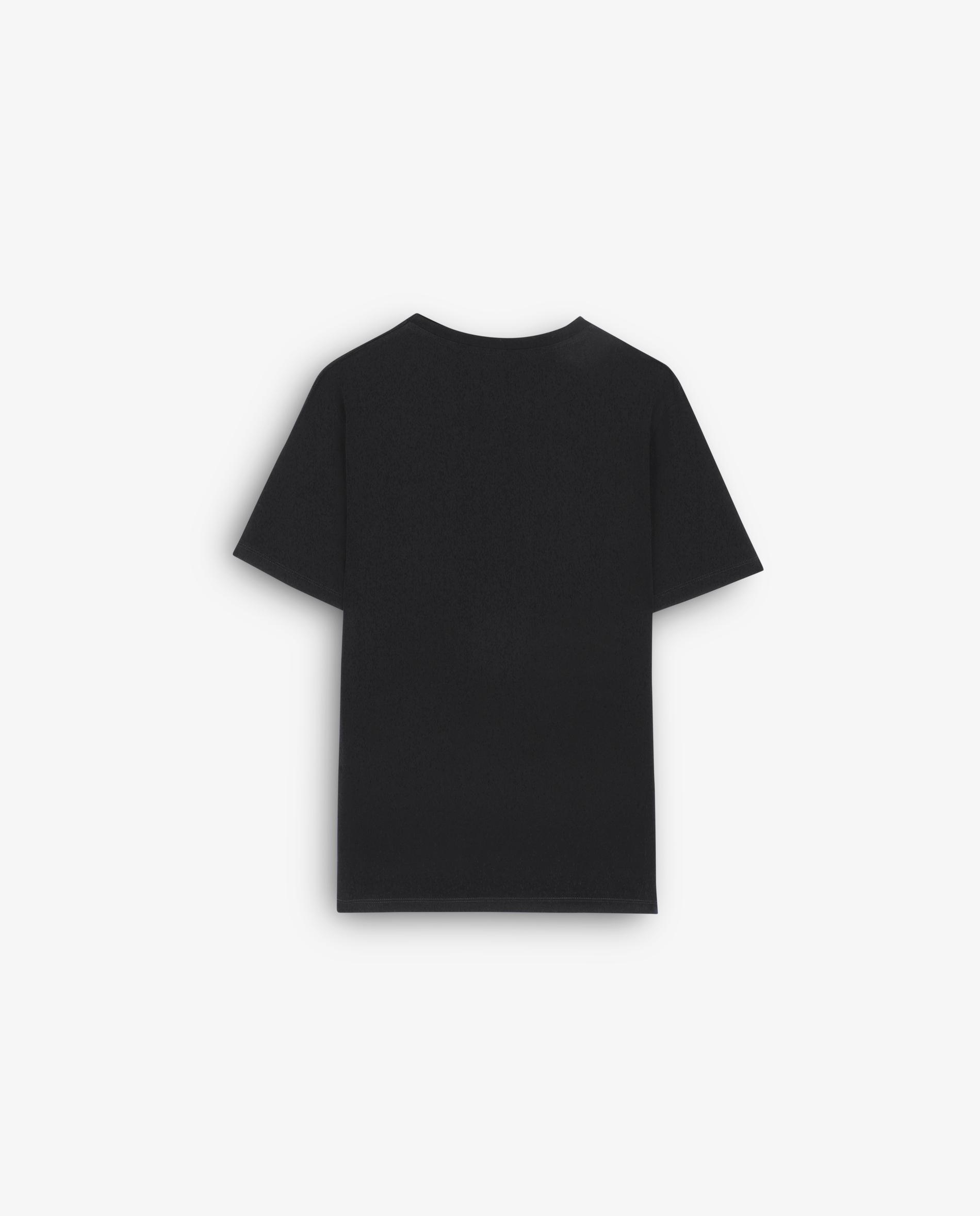 Camiseta de manga corta de hombre básica relaxed fit - Scalpers - Negro Negro-2