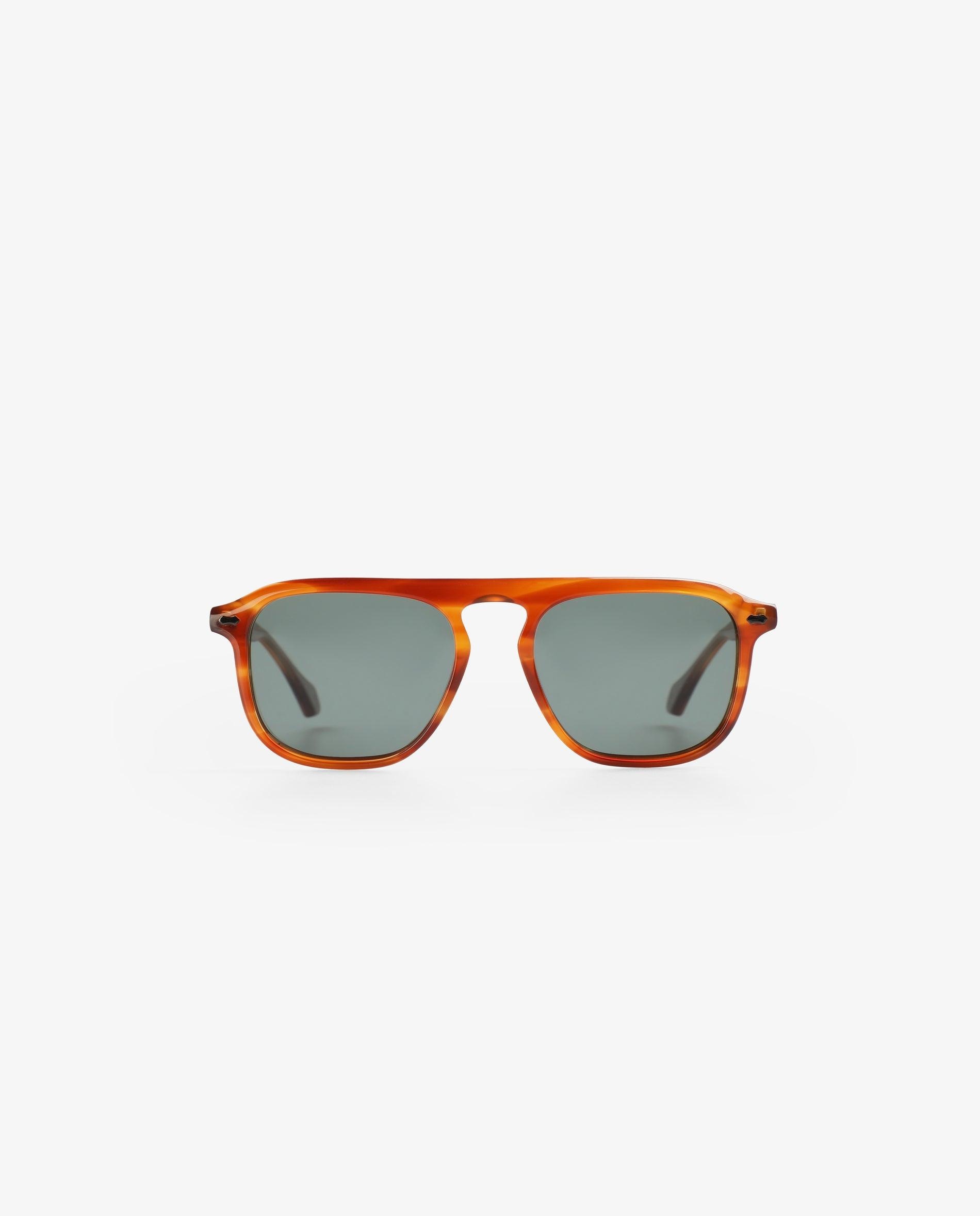 Imagen 0 de Gafas de sol de hombre con puente de herradura Canela