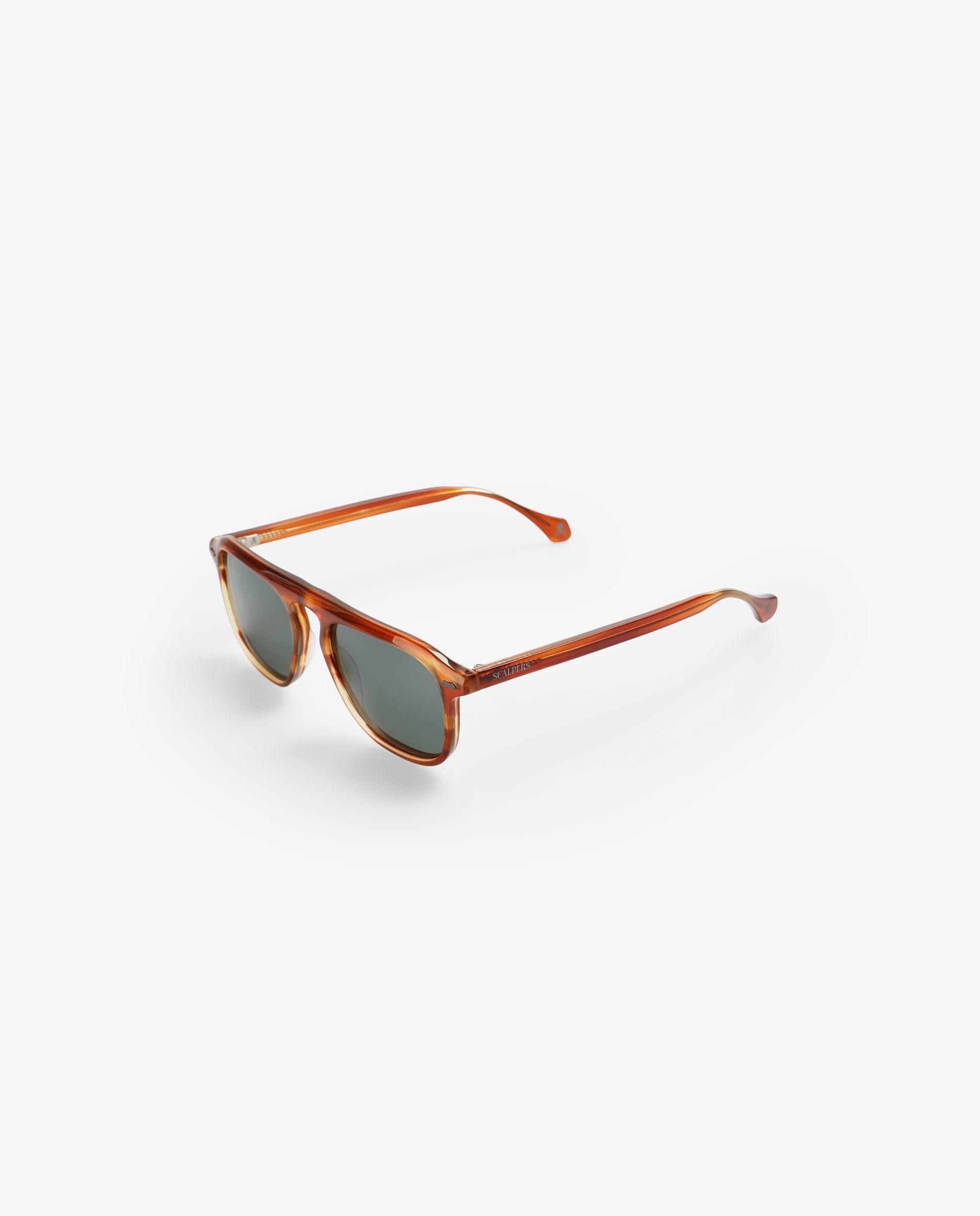 Gafas de sol de hombre con puente de herradura - Scalpers - Canela Canela-2